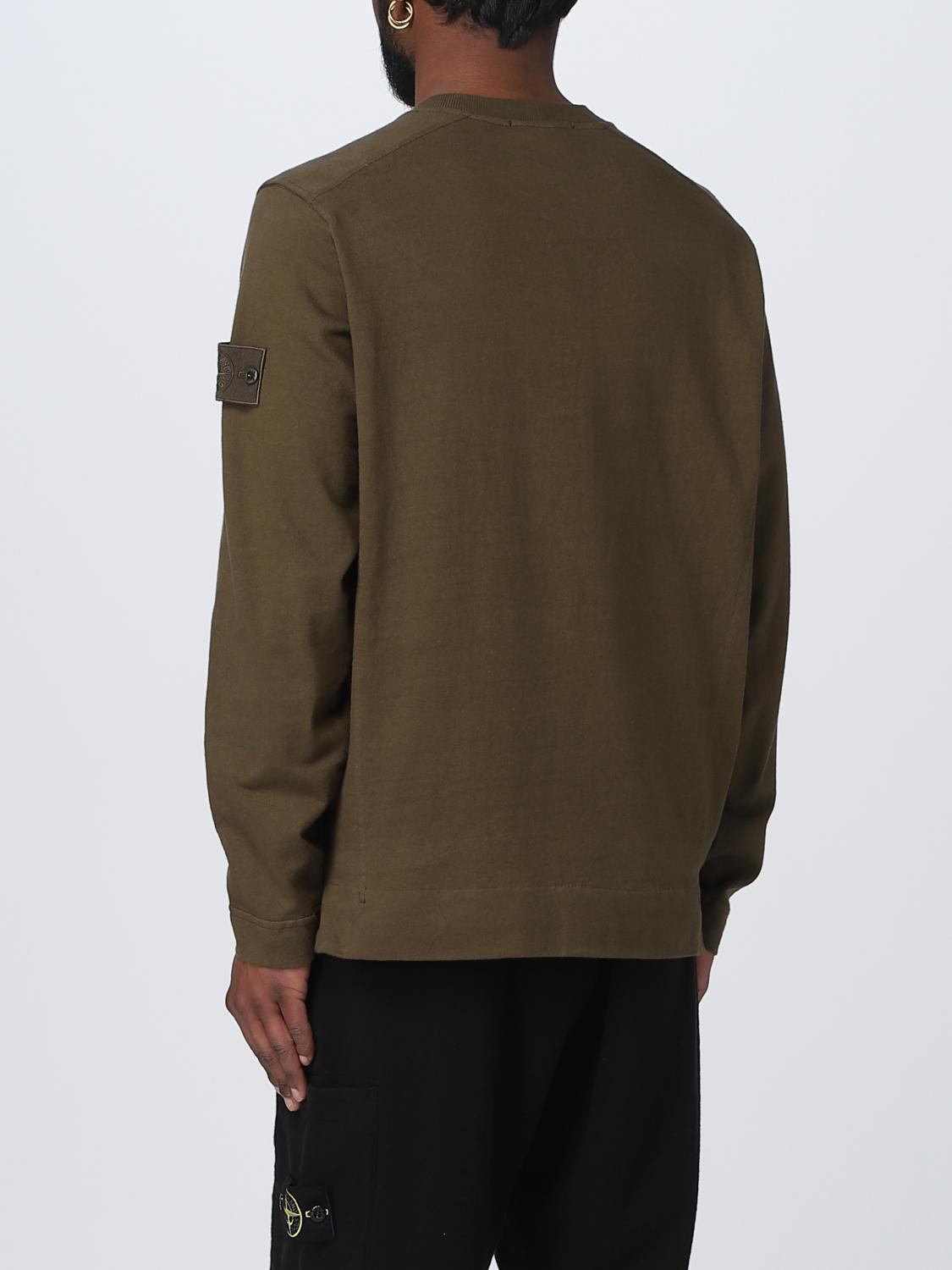 STONE ISLAND SUDADERA: Sudadera hombre Stone Island, Militar - Img 3