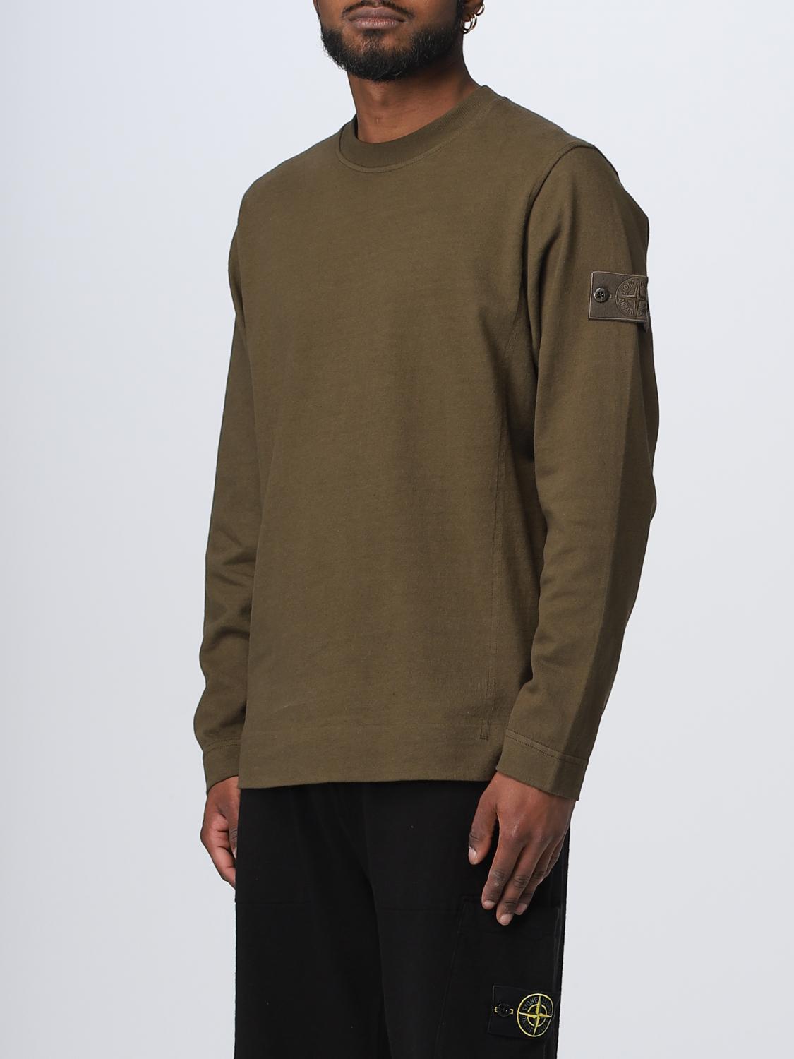 STONE ISLAND SUDADERA: Sudadera hombre Stone Island, Militar - Img 4