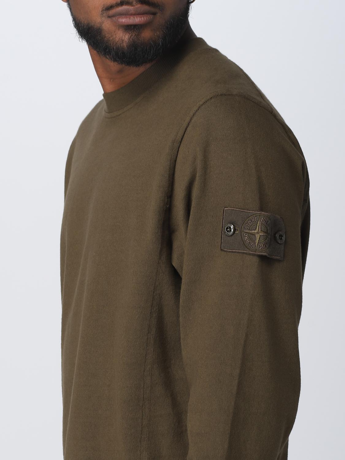 STONE ISLAND SUDADERA: Sudadera hombre Stone Island, Militar - Img 5
