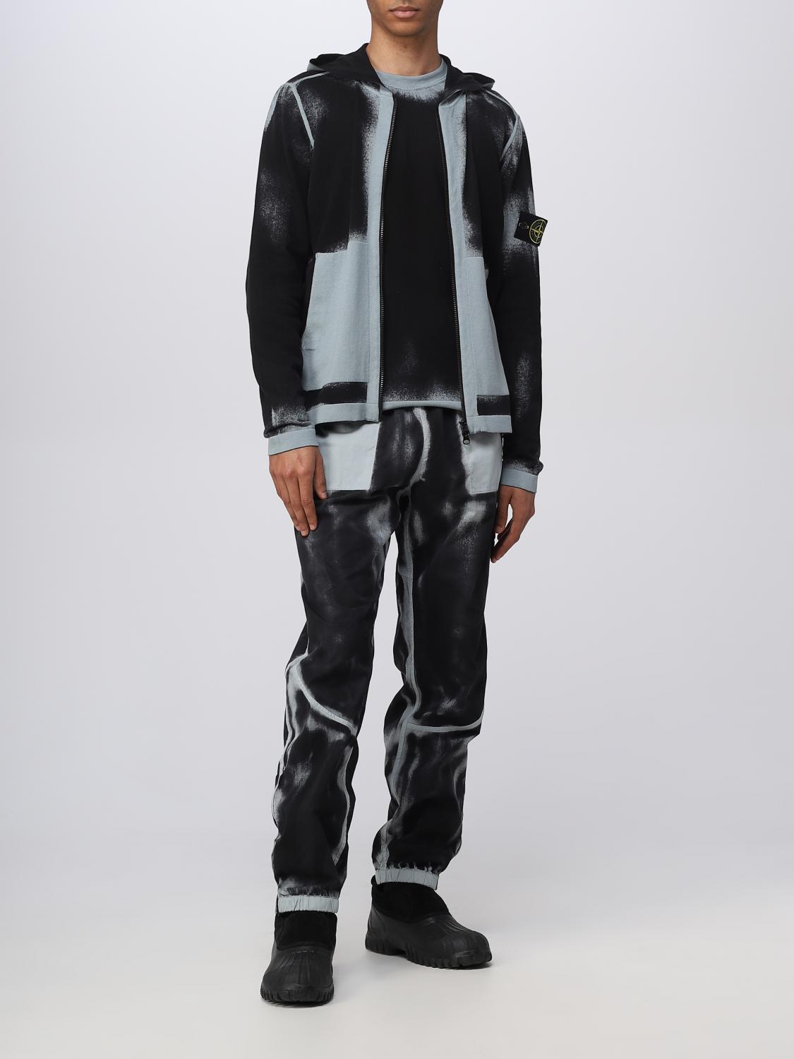 STONE ISLAND STRICKJACKE: Pullover herren Stone Island, Hellblau - Img 2