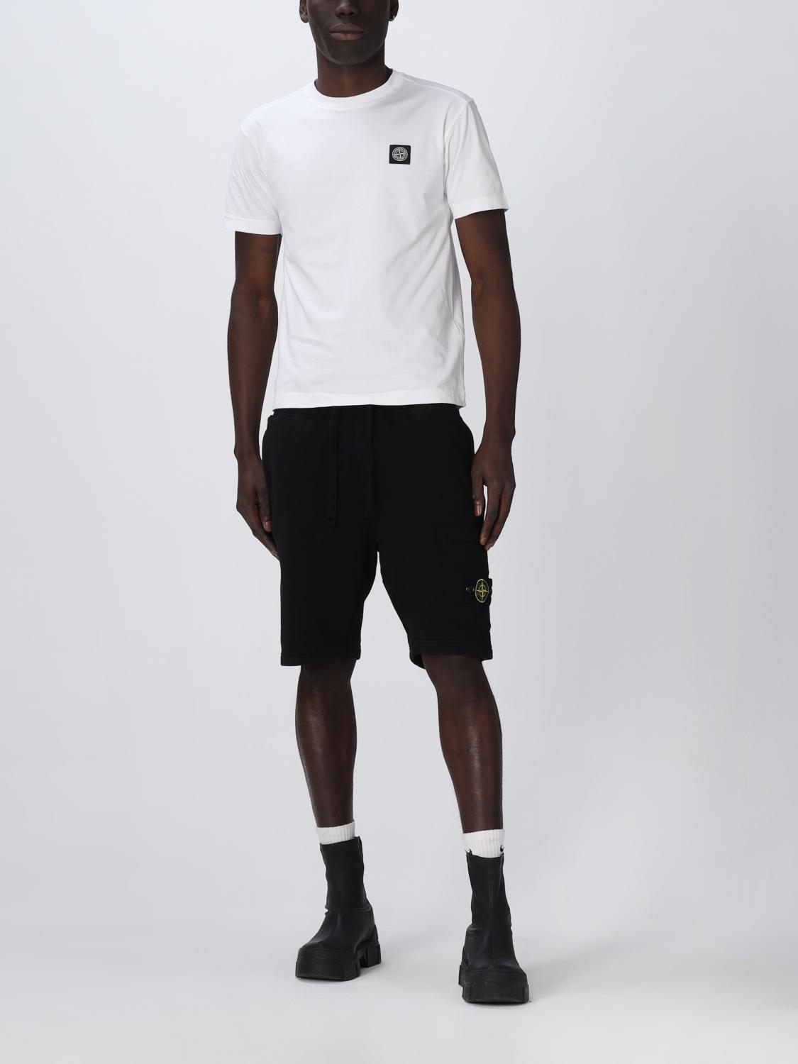 STONE ISLAND T-SHIRT: T-shirt men Stone Island, White - Img 2