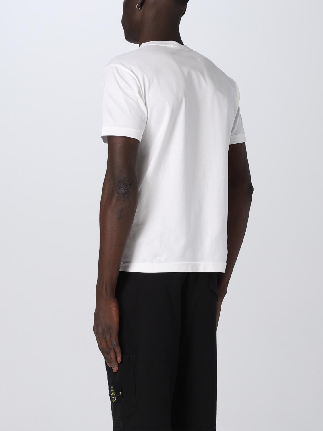 STONE ISLAND T-SHIRT: T-shirt men Stone Island, White - Img 3
