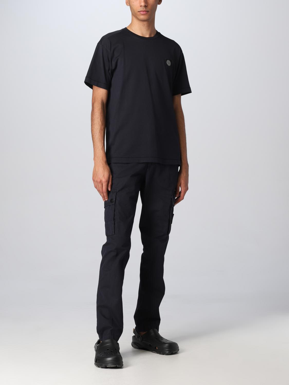 STONE ISLAND CAMISETA: Camiseta hombre Stone Island, Azul Oscuro - Img 2