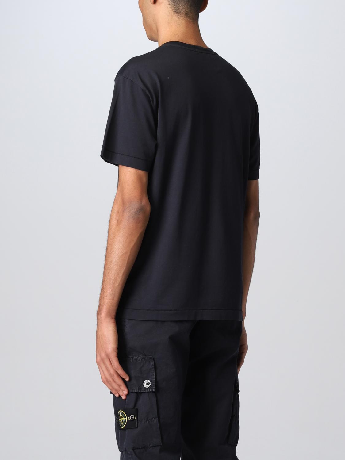 STONE ISLAND CAMISETA: Camiseta hombre Stone Island, Azul Oscuro - Img 3