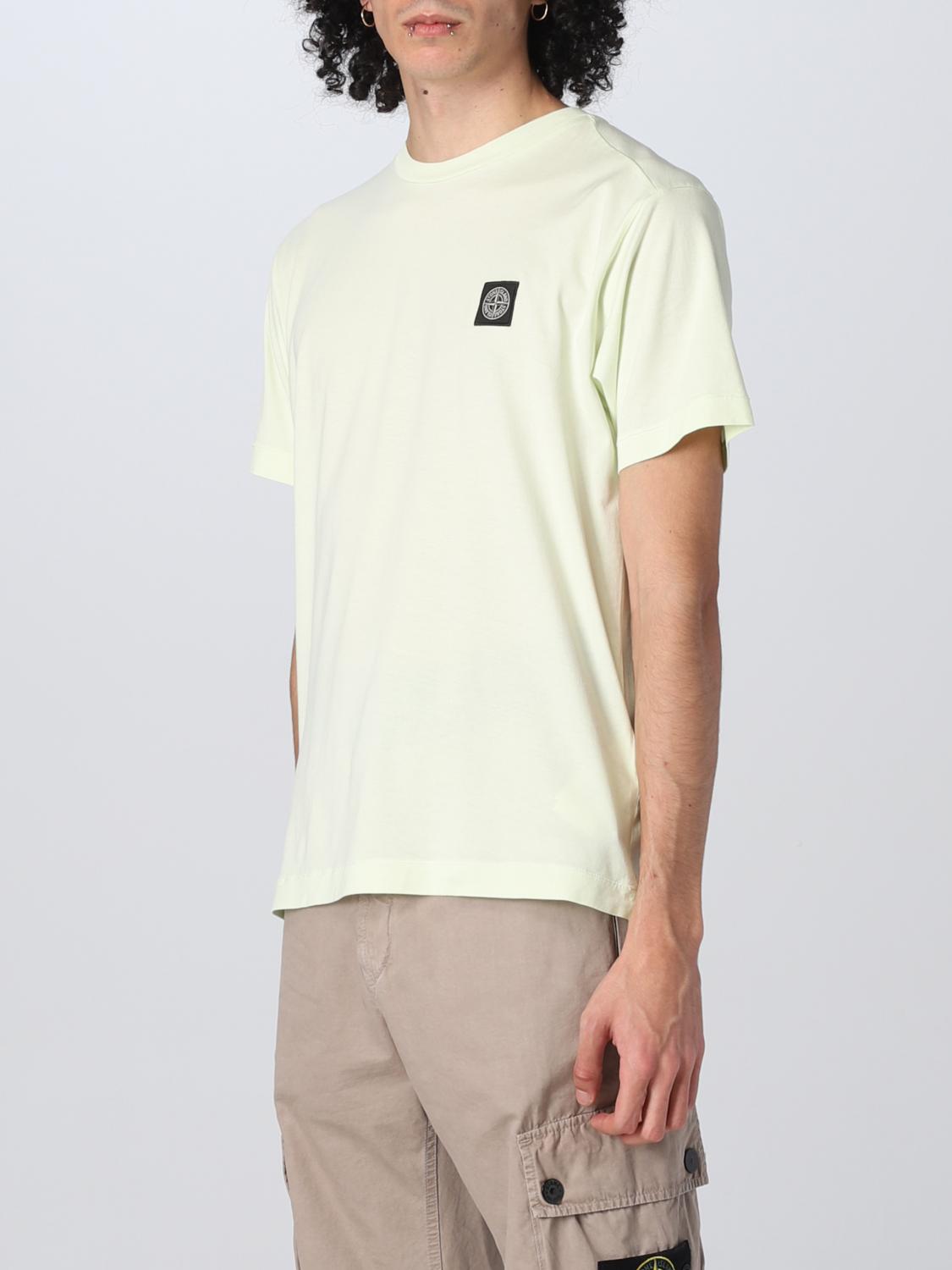 STONE ISLAND CAMISETA: Camiseta hombre Stone Island, Verde - Img 4