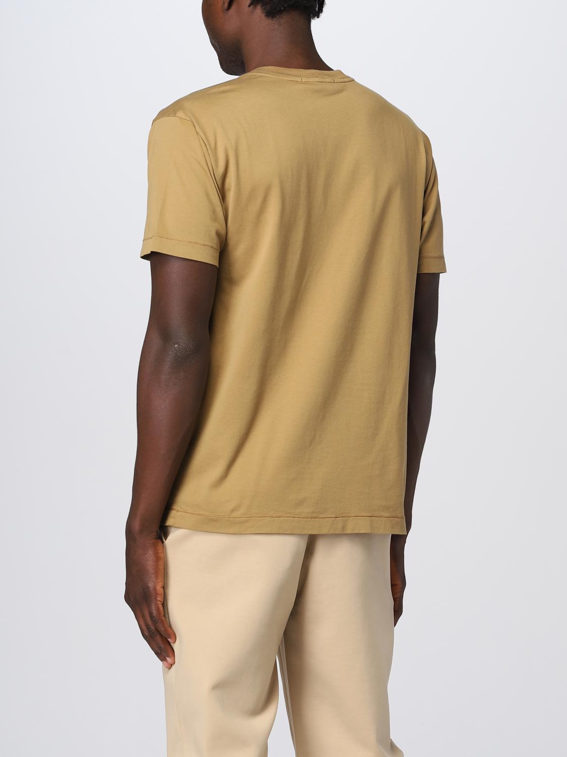 STONE ISLAND CAMISETA: Camiseta hombre Stone Island, Beige - Img 3
