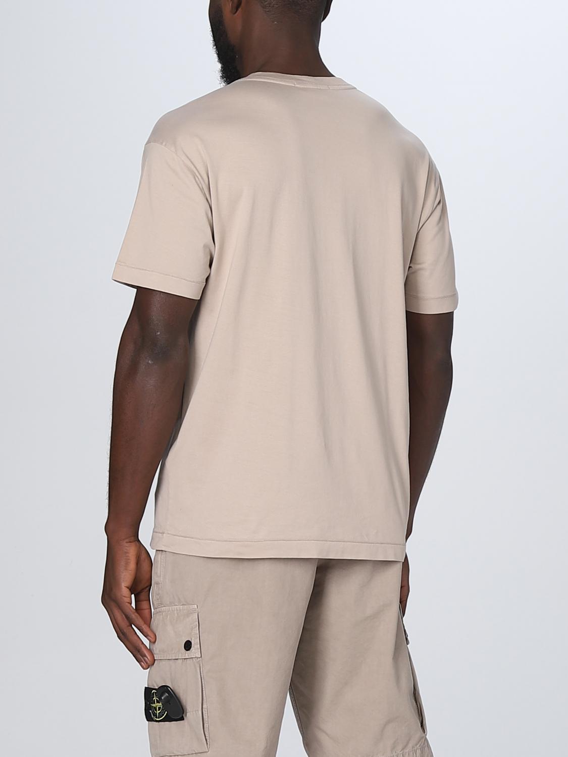 STONE ISLAND CAMISETA: Camiseta hombre Stone Island, Tórtola - Img 2