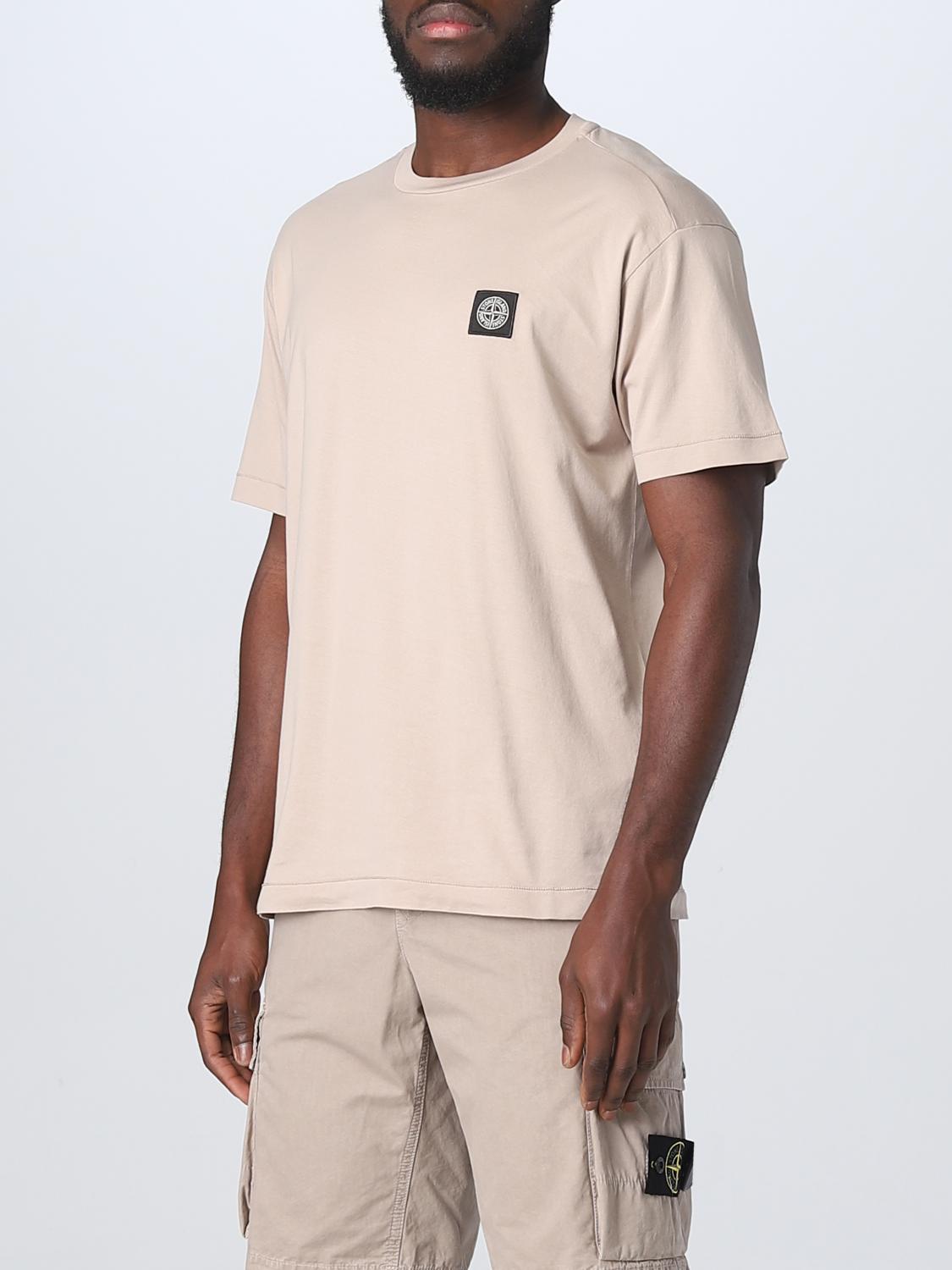 STONE ISLAND CAMISETA: Camiseta hombre Stone Island, Tórtola - Img 3