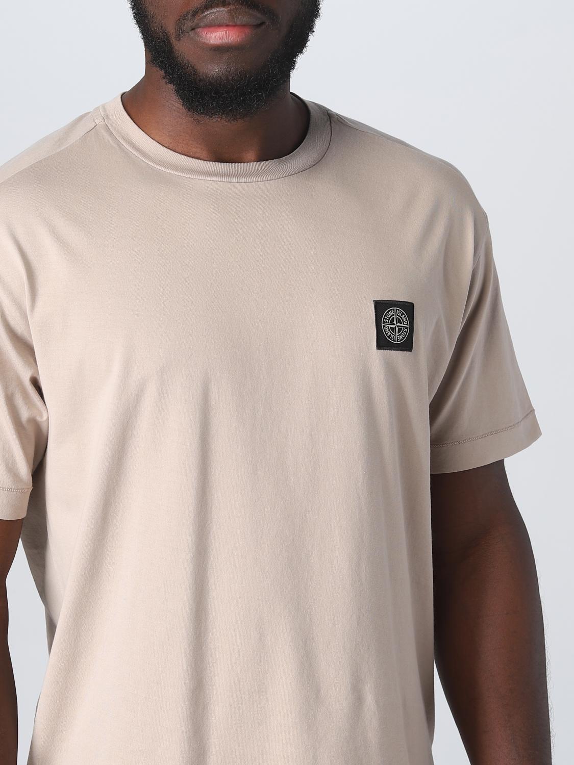 STONE ISLAND CAMISETA: Camiseta hombre Stone Island, Tórtola - Img 4