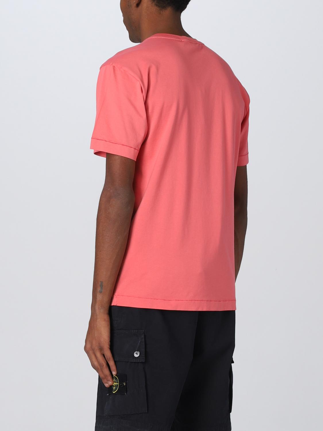 STONE ISLAND CAMISETA: Camiseta hombre Stone Island, Ciclamen - Img 3