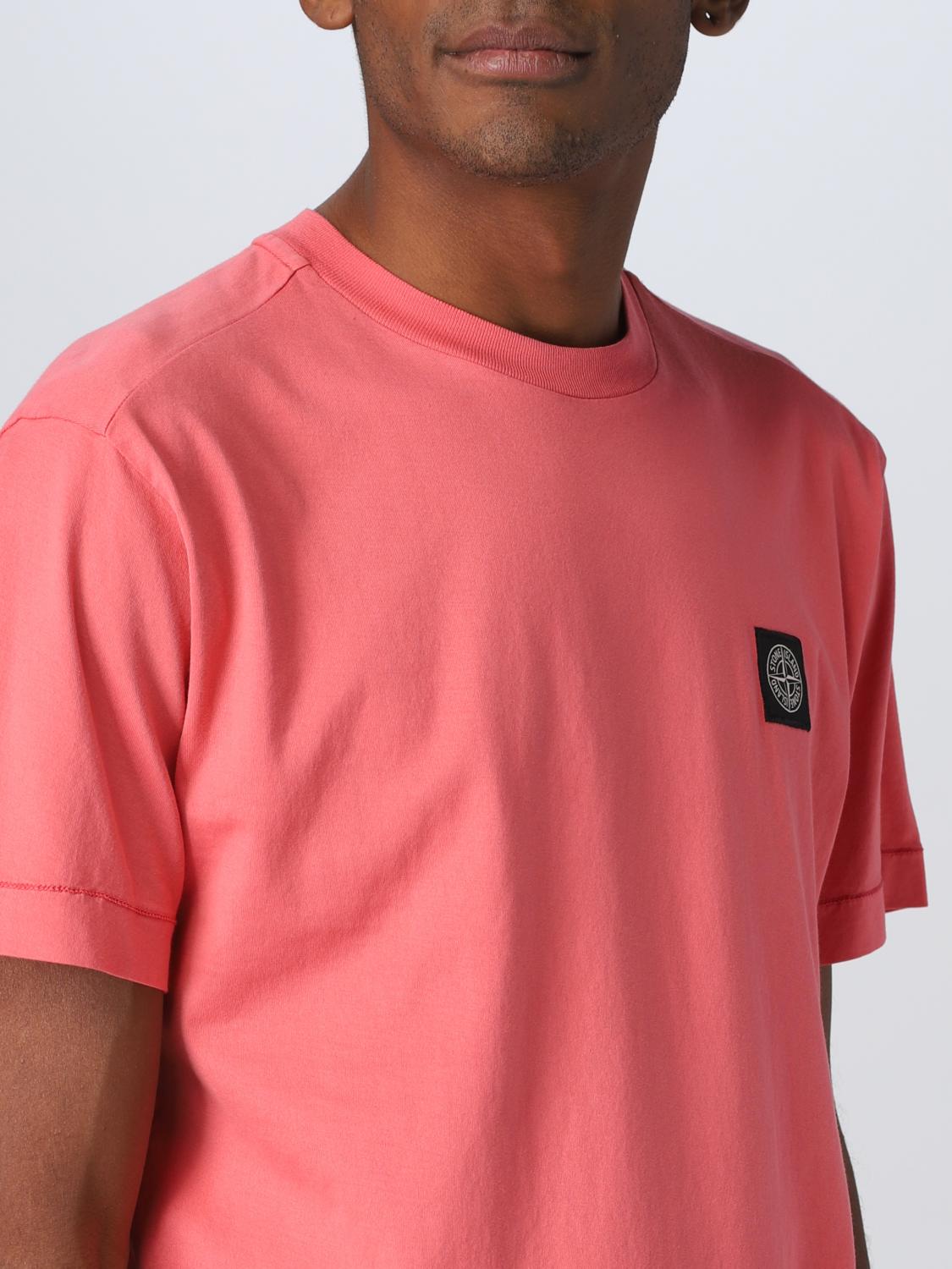 STONE ISLAND CAMISETA: Camiseta hombre Stone Island, Ciclamen - Img 5