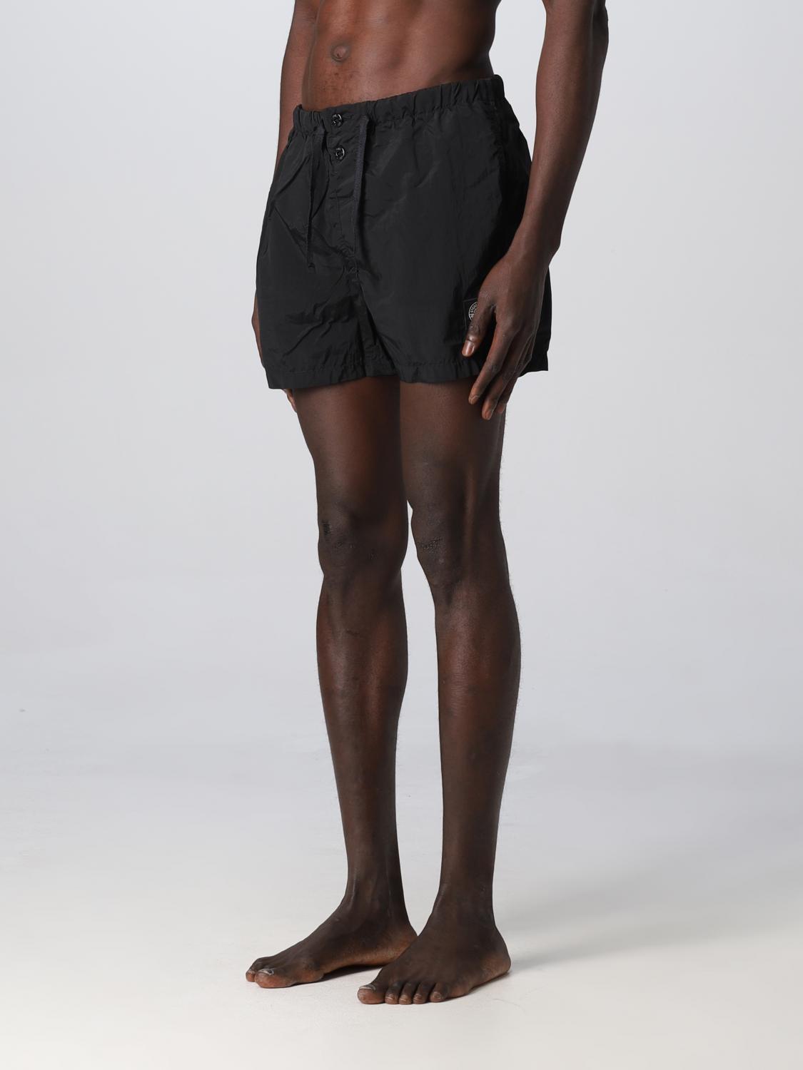 STONE ISLAND BADEMODE: Bademode herren Stone Island, Schwarz - Img 3