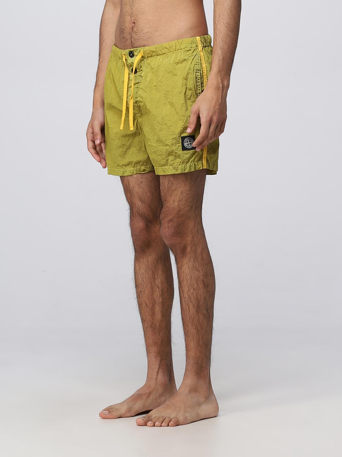 STONE ISLAND BADEMODE: Bademode herren Stone Island, Gelb - Img 3