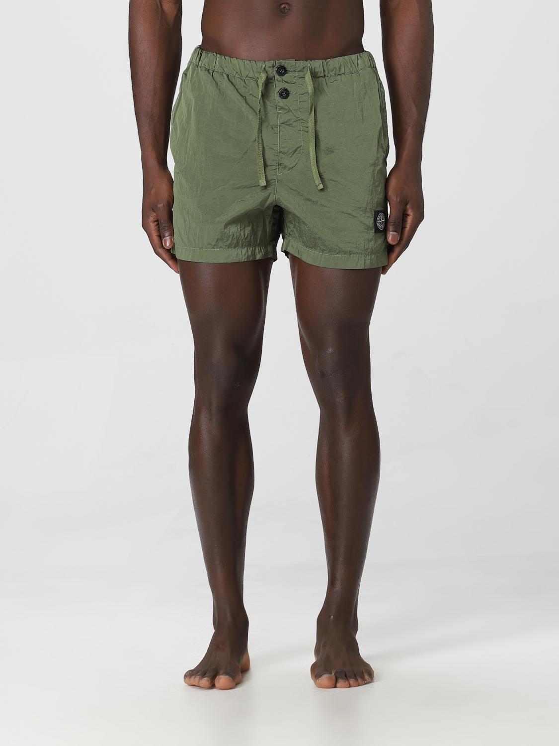STONE ISLAND BADEMODE: Bademode herren Stone Island, Grün - Img 1