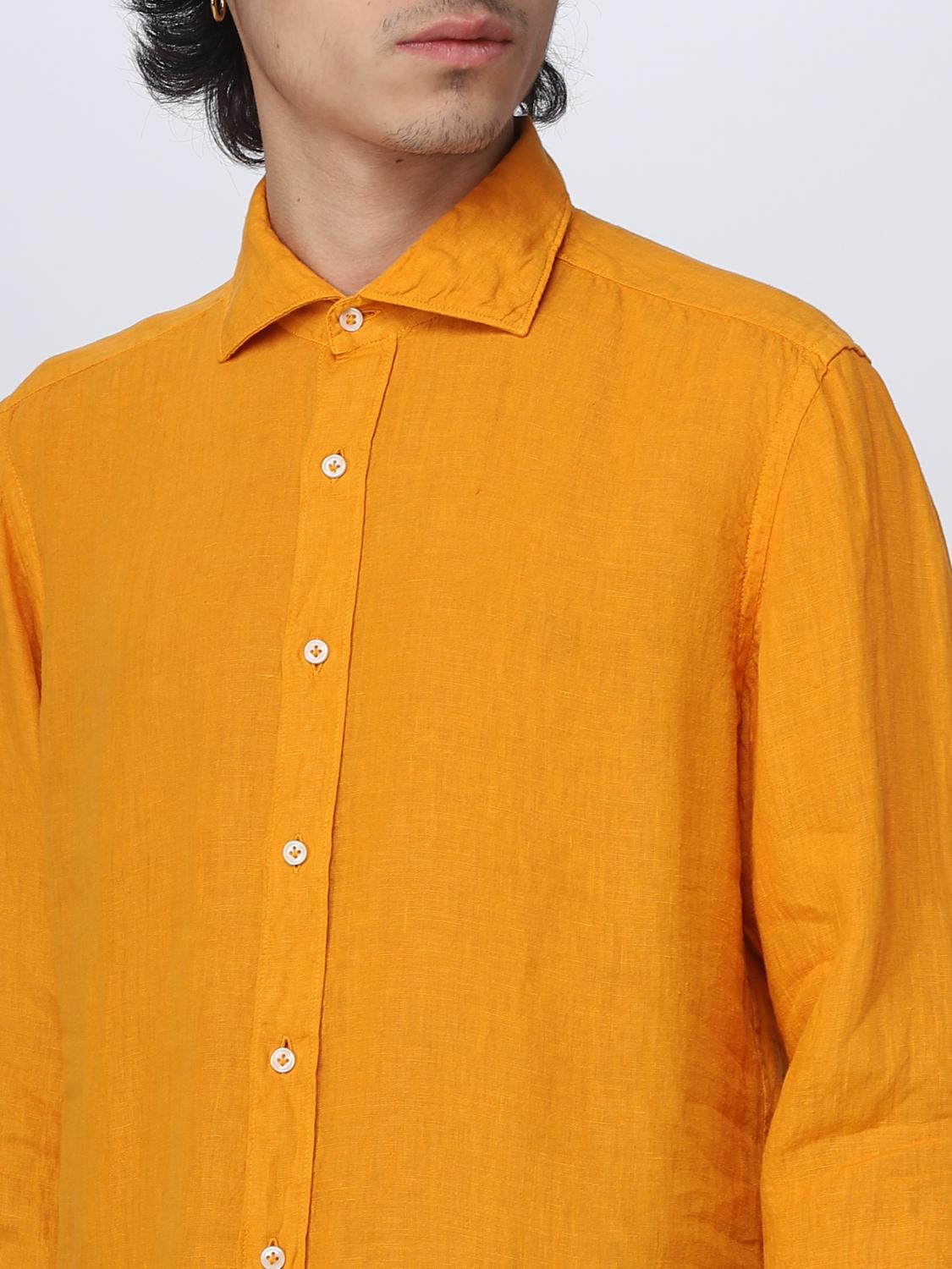 FAY HEMD: Hemd herren Fay, Orange - Img 3