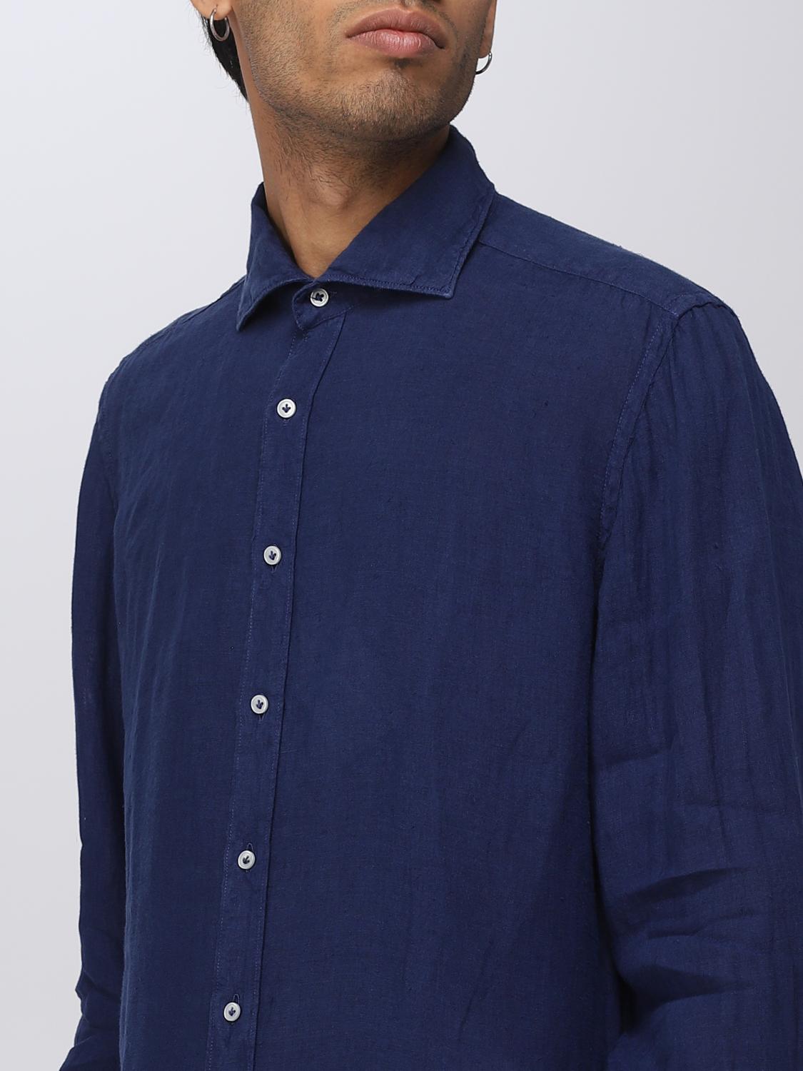FAY CAMICIA: Camicia uomo Fay, Blue - Img 3