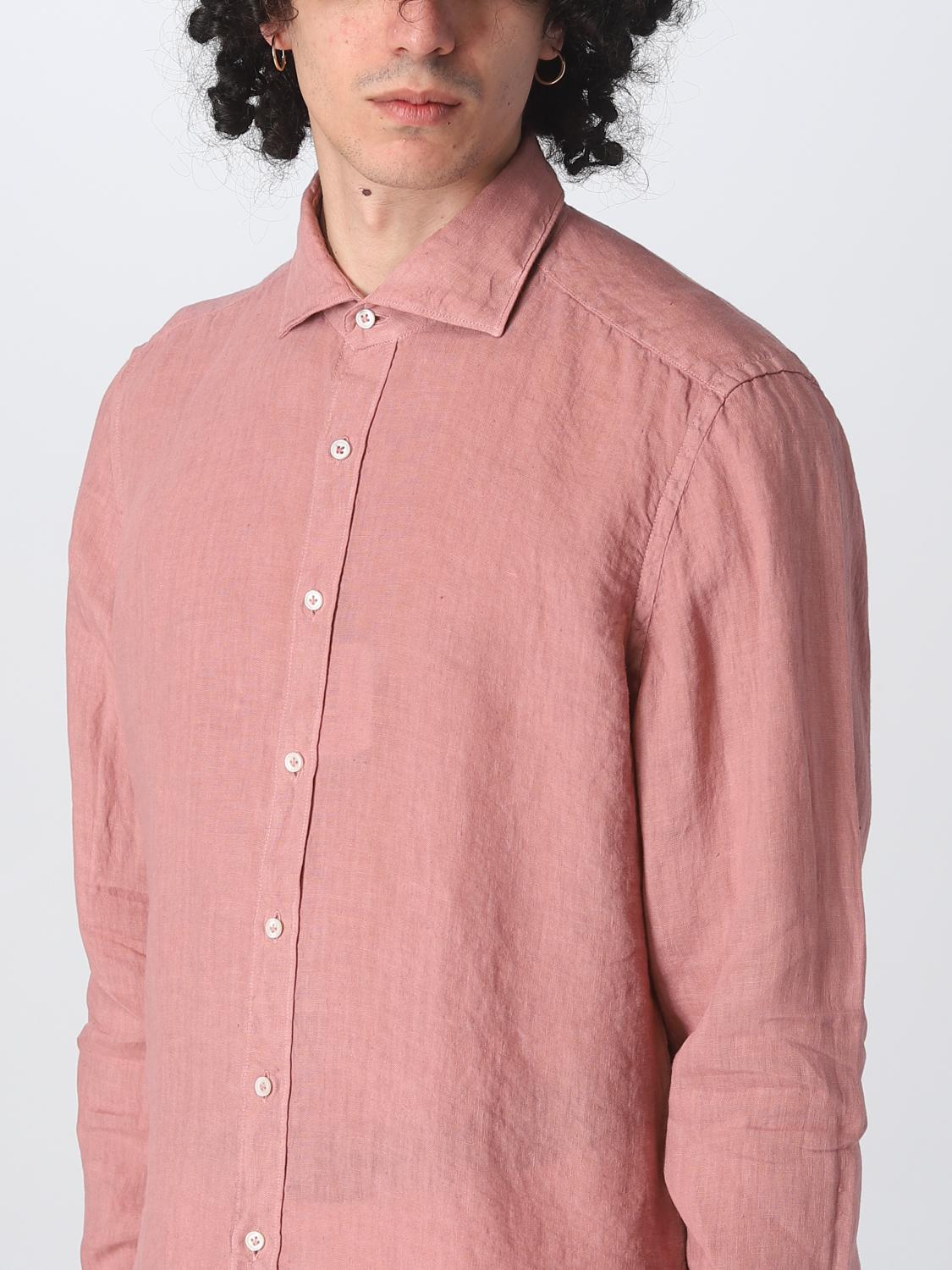 FAY CAMICIA: Camicia uomo Fay, Rosa - Img 3