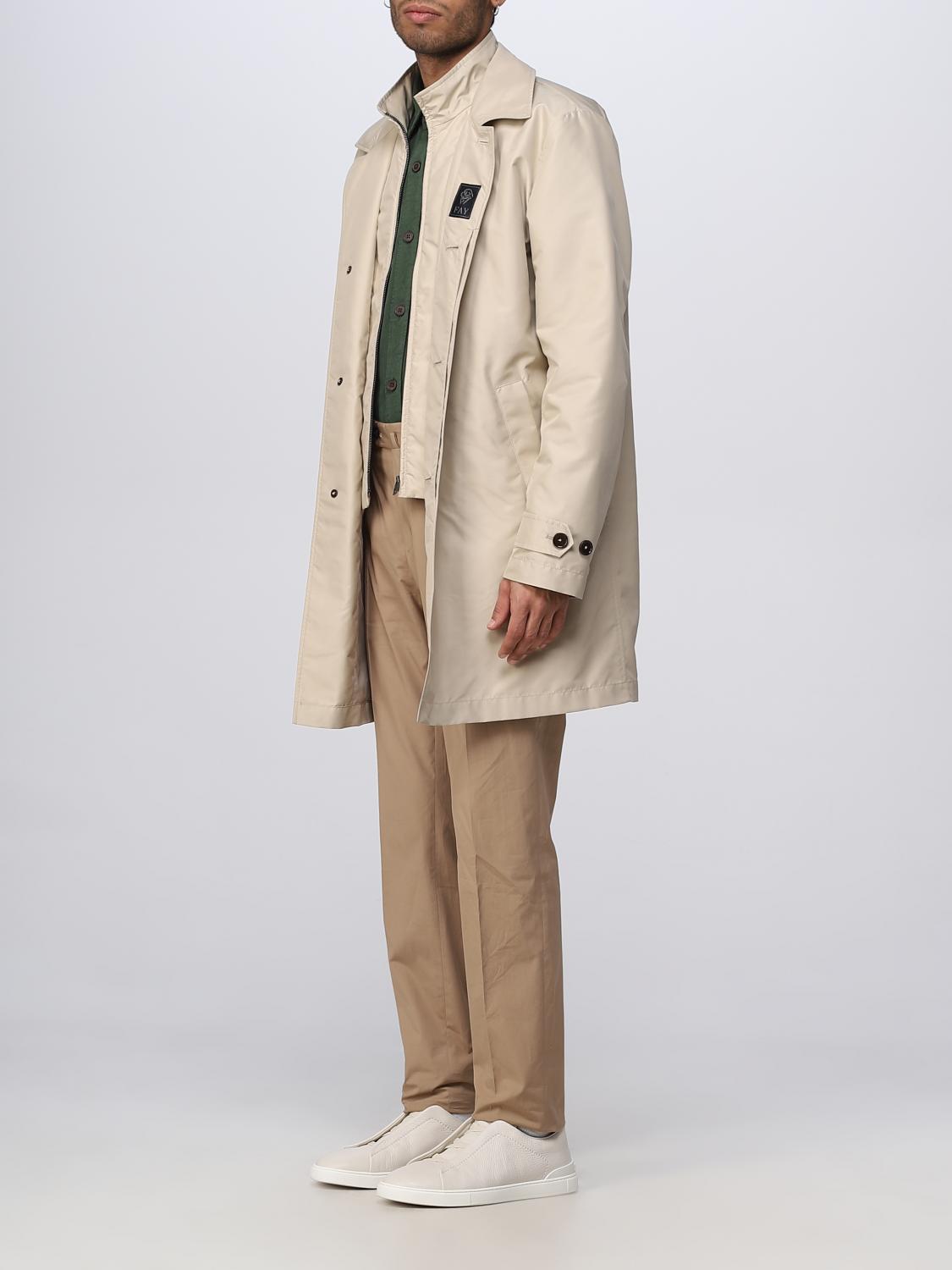 FAY КУРТКА: Куртка Мужское Fay, Бежевый - Img 3