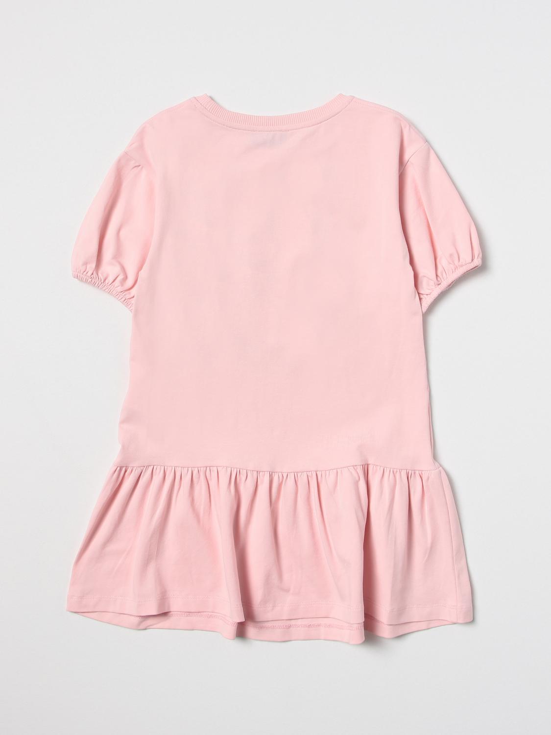MOSCHINO KLEID: Kleid kinder Moschino Kid, Pink - Img 2