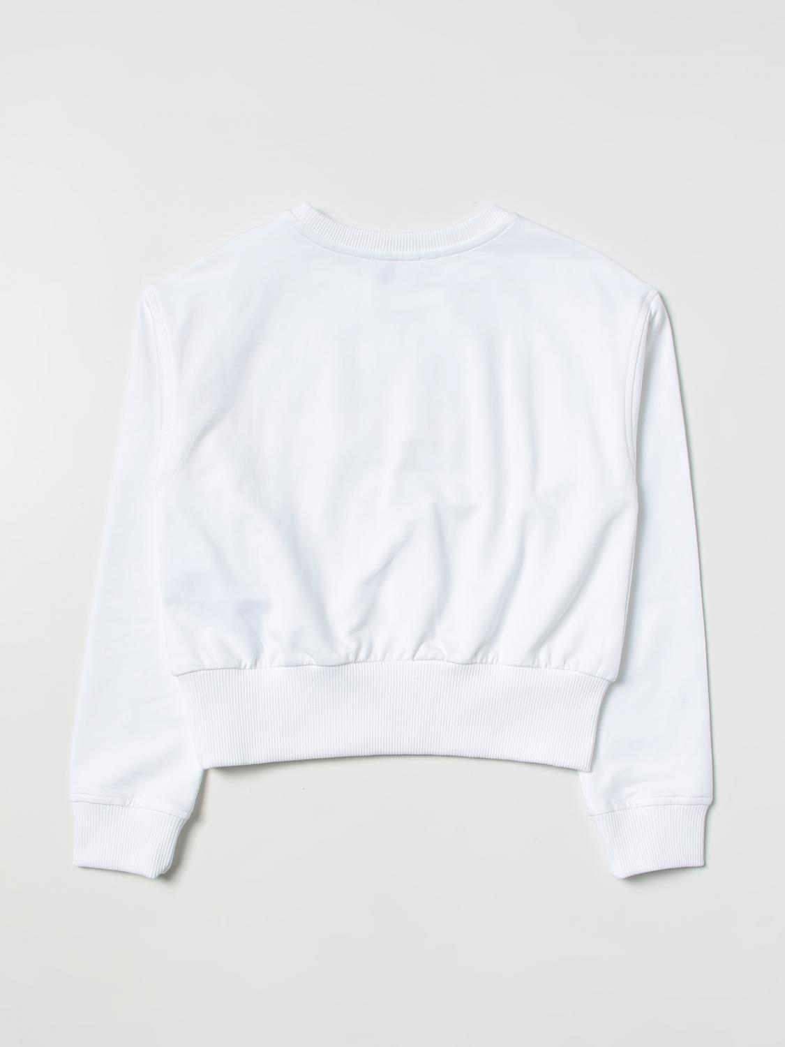 MOSCHINO PULLOVER: Pullover kinder Moschino Kid, Weiß - Img 2