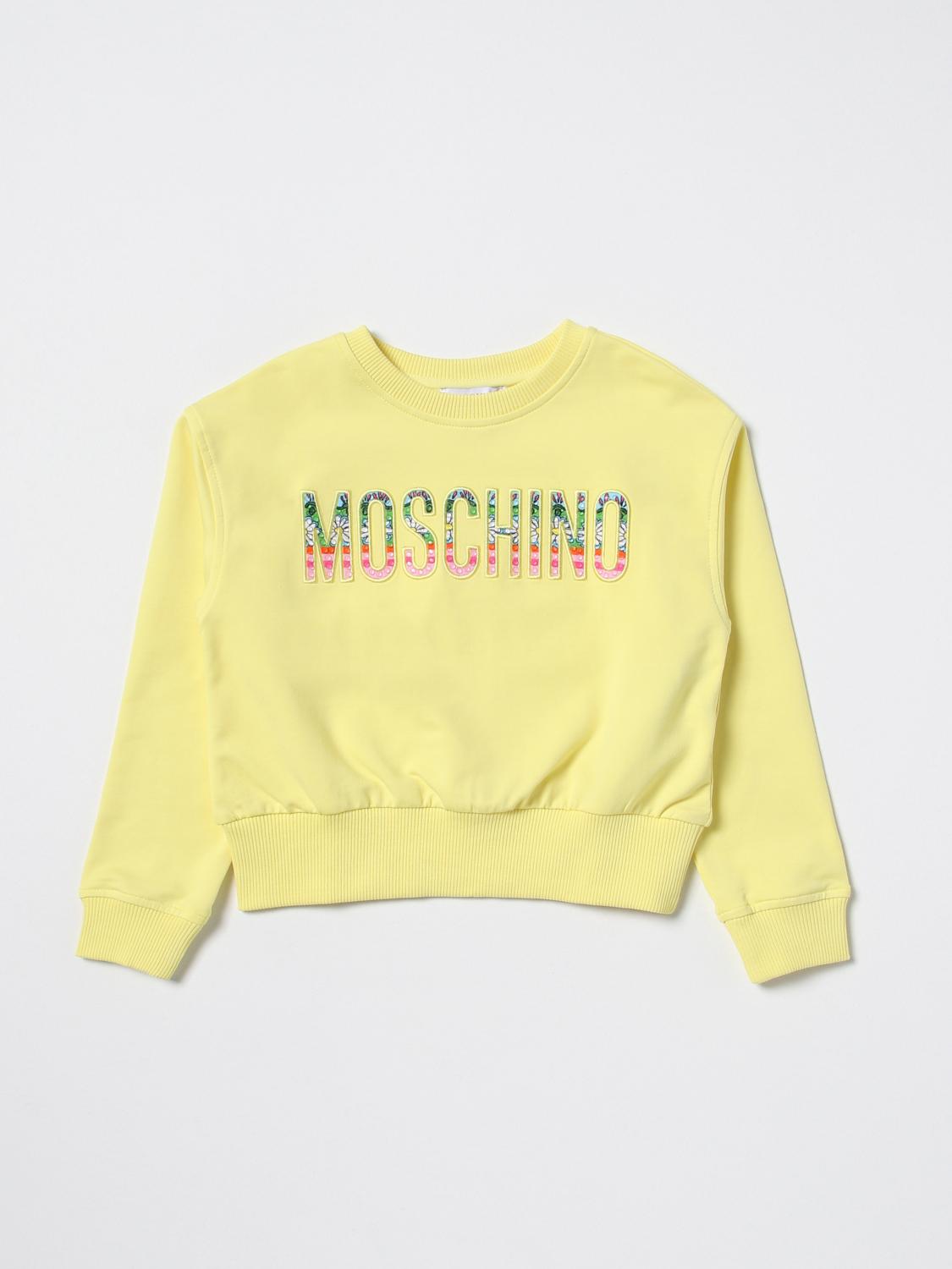 MOSCHINO PULLOVER: Pullover kinder Moschino Kid, Gelb - Img 1