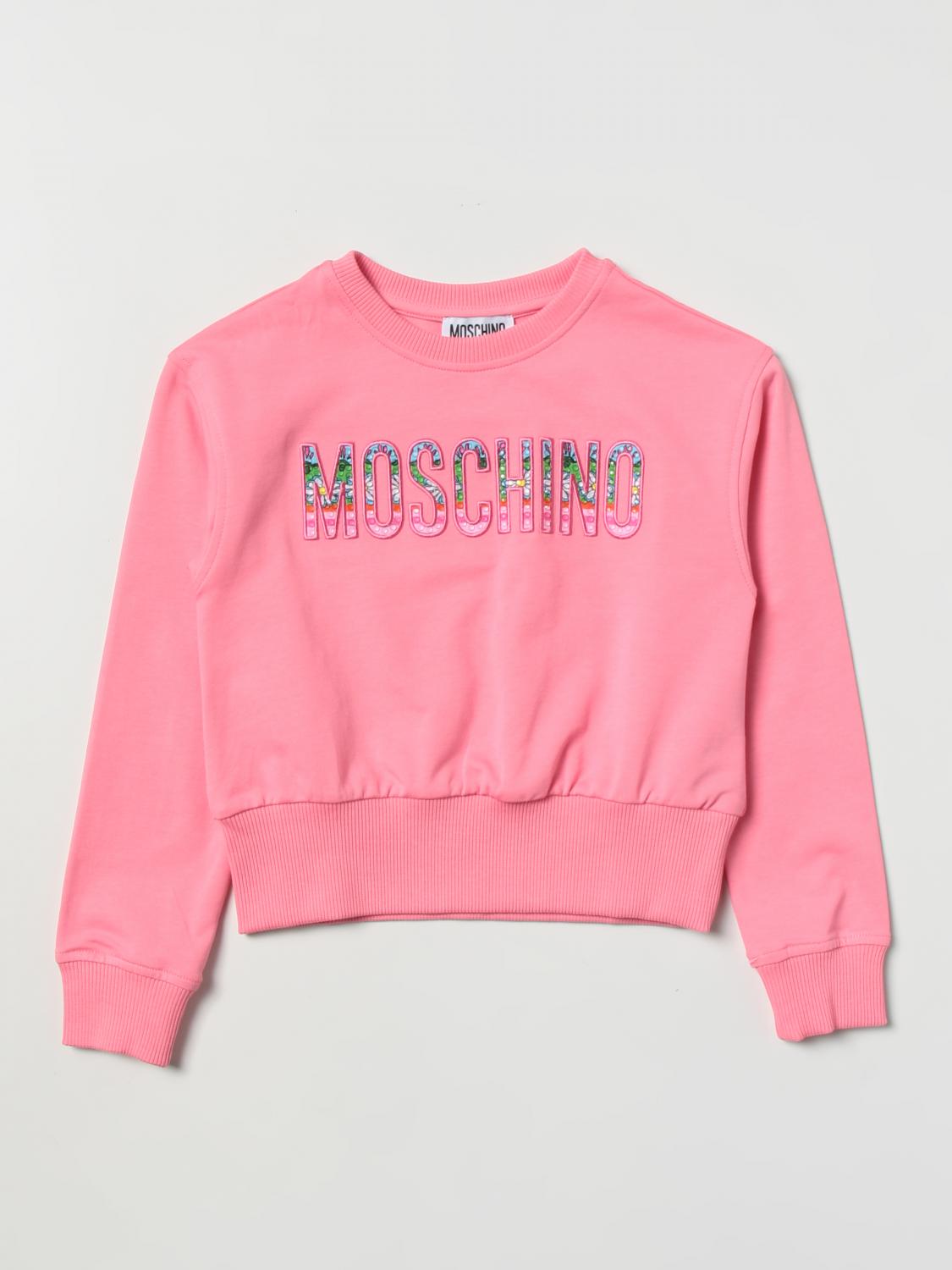 MOSCHINO PULLOVER: Pullover kinder Moschino Kid, Pink - Img 1