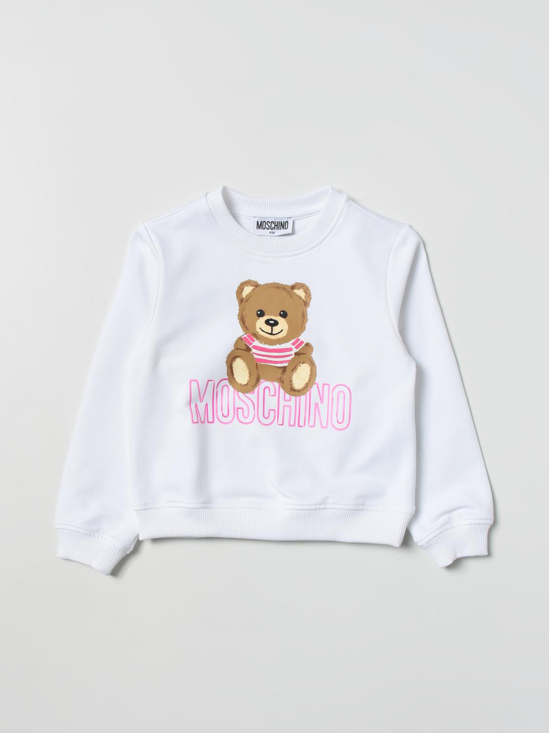 MOSCHINO JERSEY: Jersey niños Moschino Kid, Blanco - Img 1