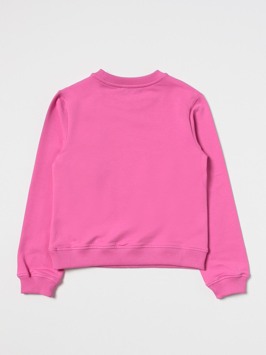 MOSCHINO PULLOVER: Pullover kinder Moschino Kid, Fuchsia - Img 2