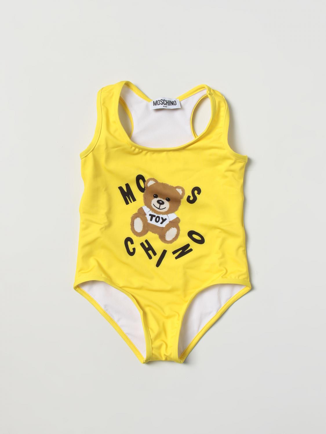 MOSCHINO BAÑADOR: Bañador niños Moschino Kid, Amarillo - Img 1