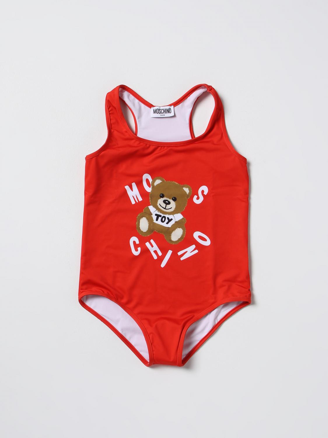 MOSCHINO BADEMODE: Bademode kinder Moschino Kid, Rot - Img 1