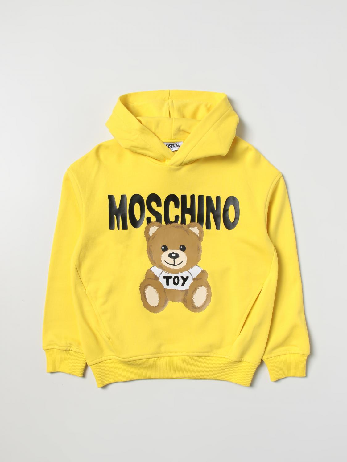 MOSCHINO PULLOVER: Pullover kinder Moschino Kid, Gelb - Img 1