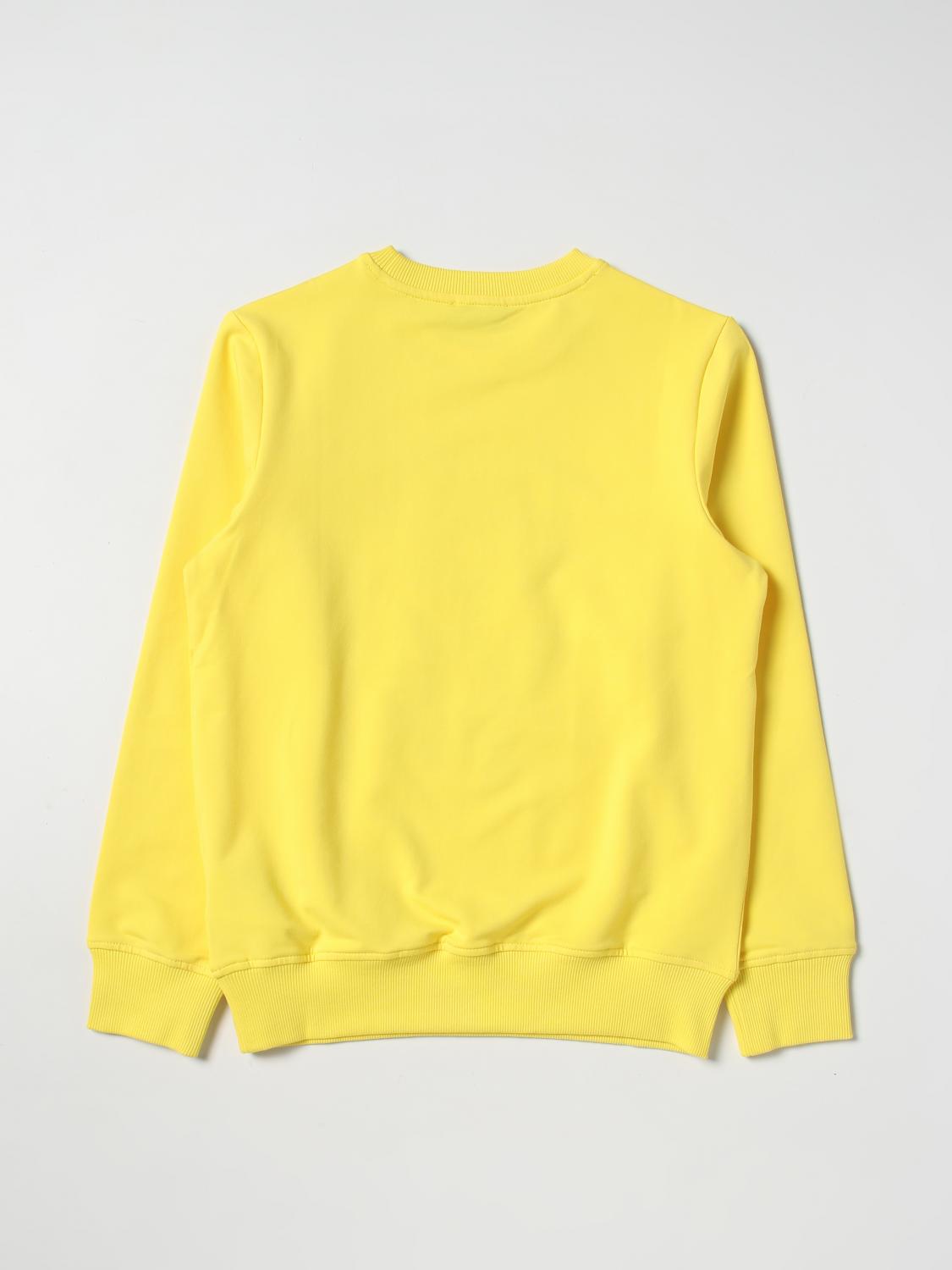 MOSCHINO PULL: Pull enfant Moschino Kid, Jaune - Img 2