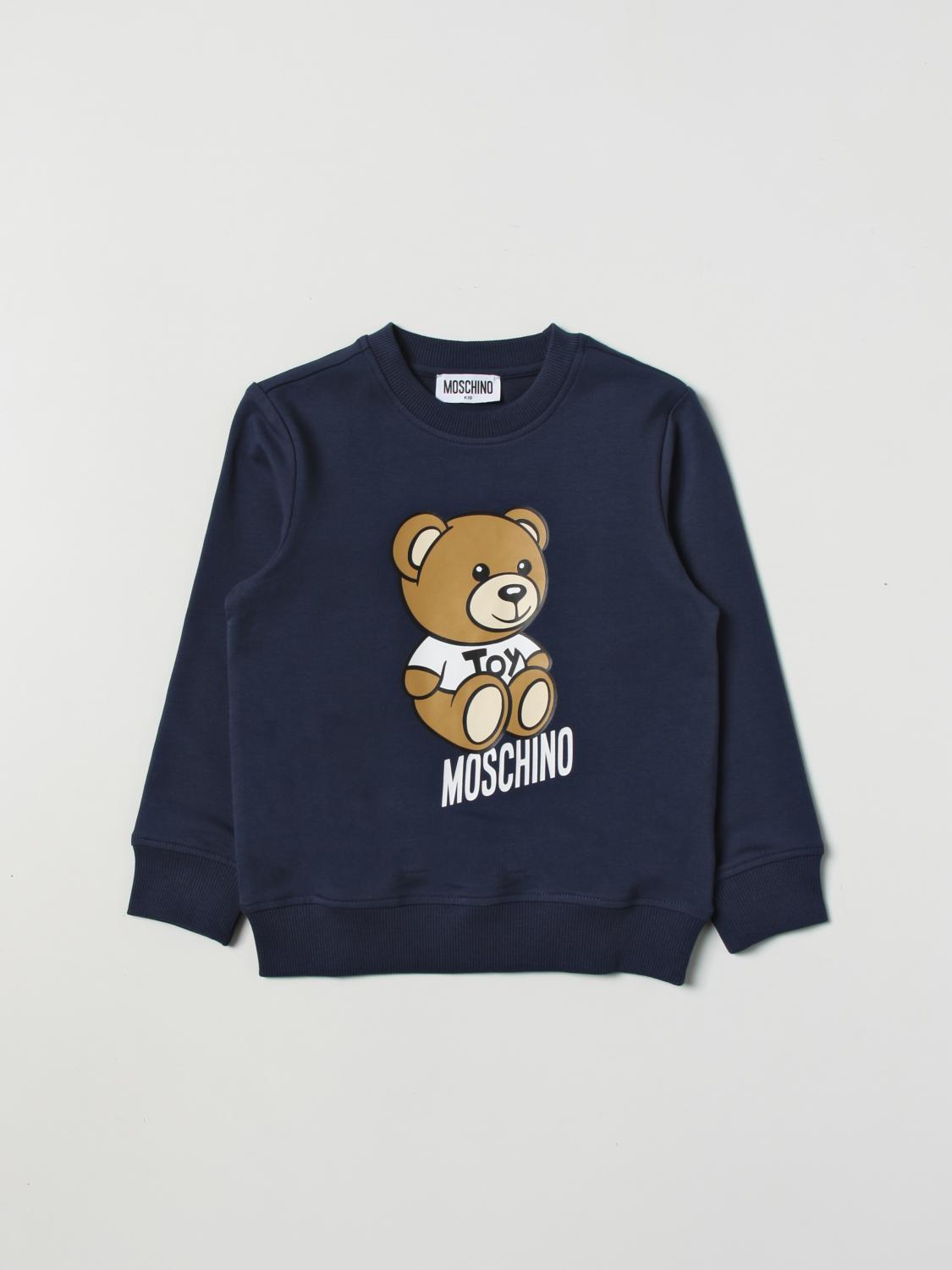 MOSCHINO 毛衣: 毛衣 儿童 Moschino Kid, 蓝色 - Img 1