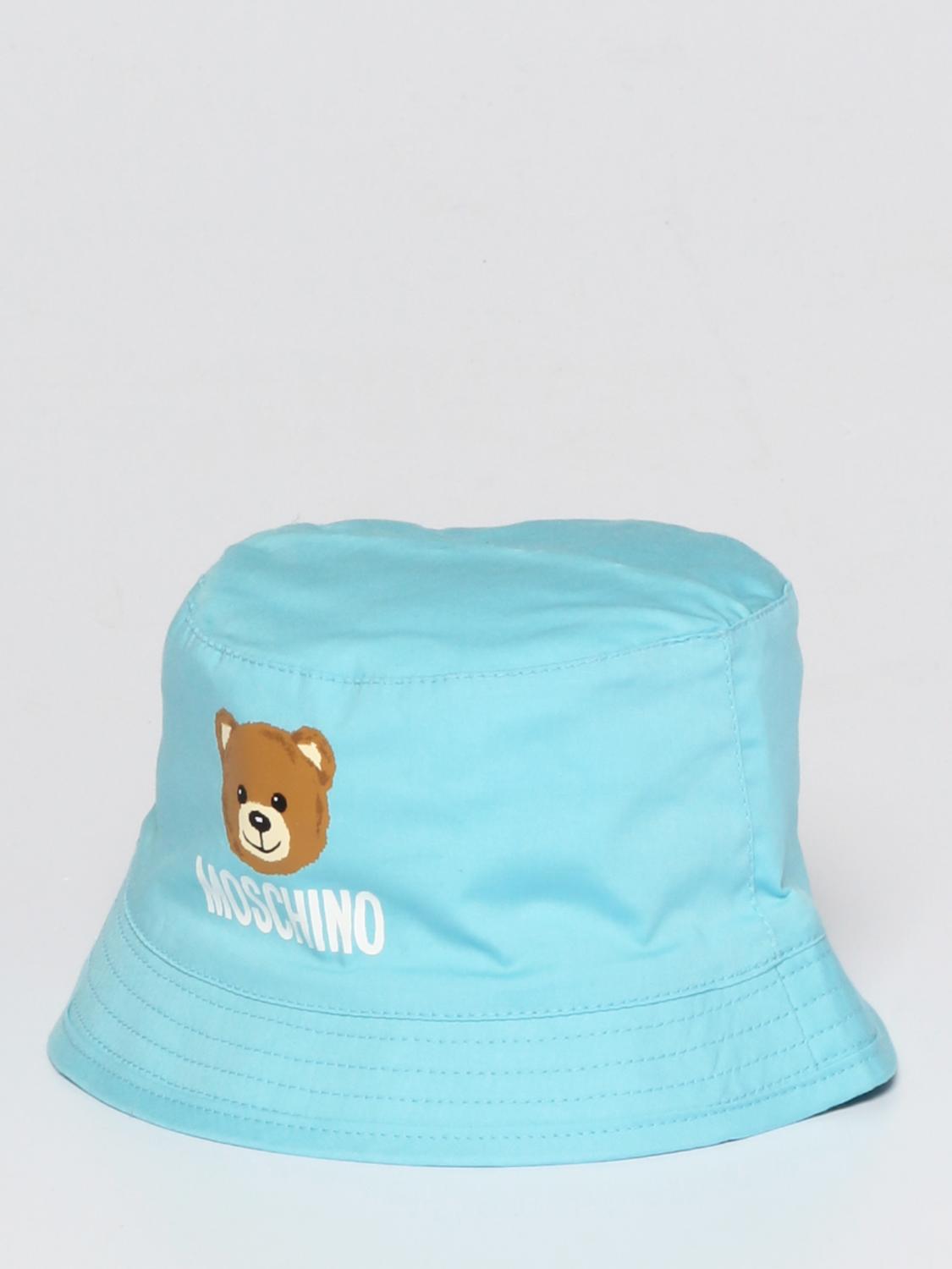 MOSCHINO 帽子: 帽子 ボーイ Moschino Kid, ブルー - Img 1