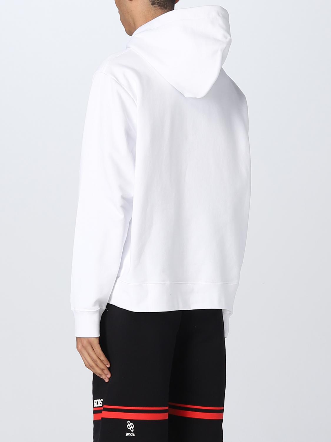 GCDS SUDADERA: Sudadera hombre GCDS, Blanco - Img 3