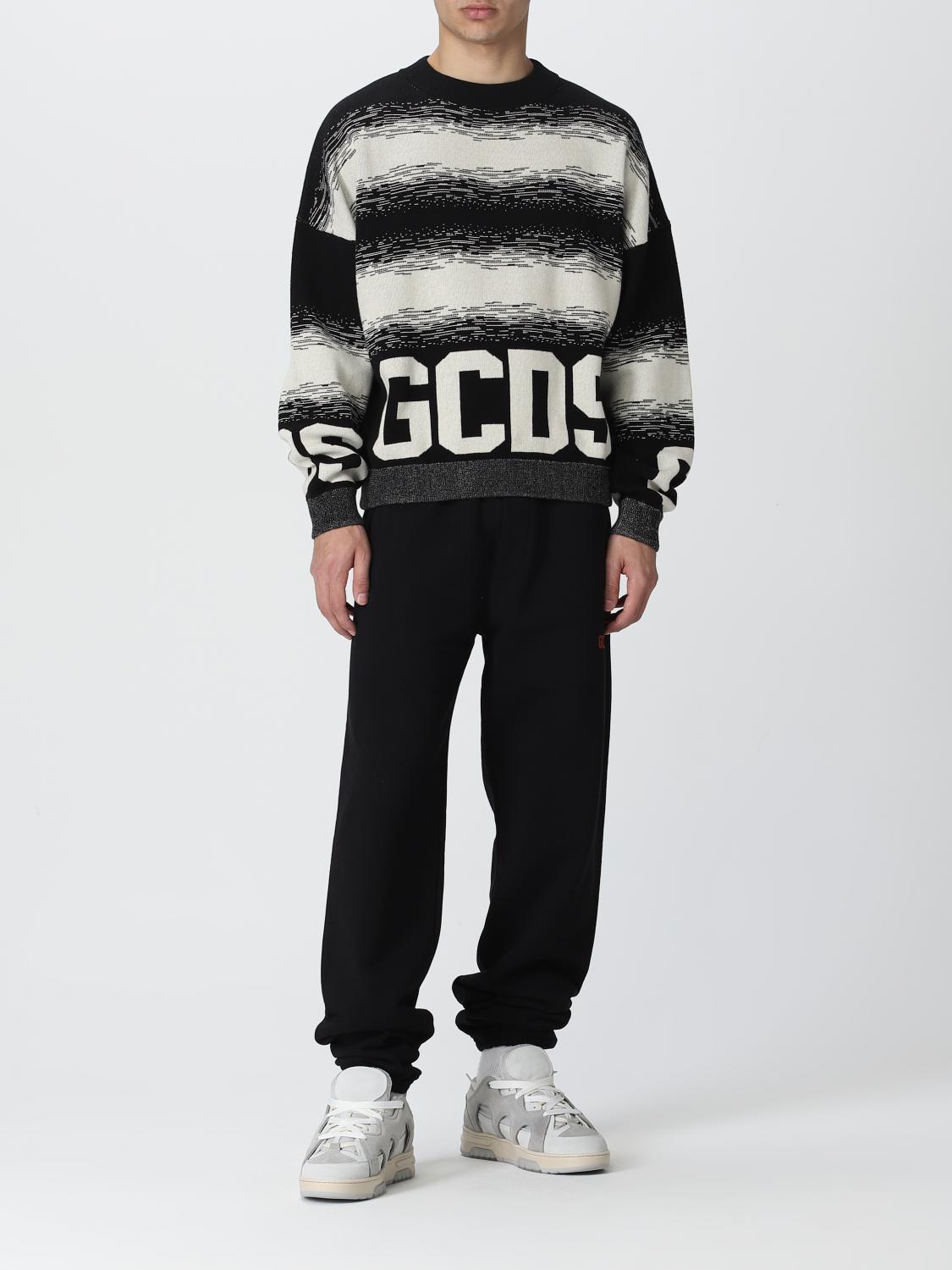 GCDS PULLOVER: Pullover herren GCDS, Schwarz - Img 2