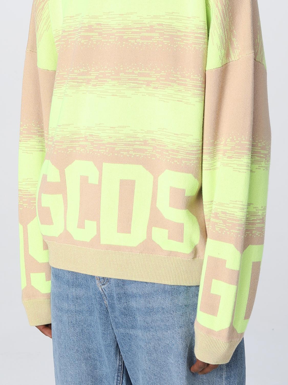 GCDS PULLOVER: Pullover herren GCDS, Beige - Img 4