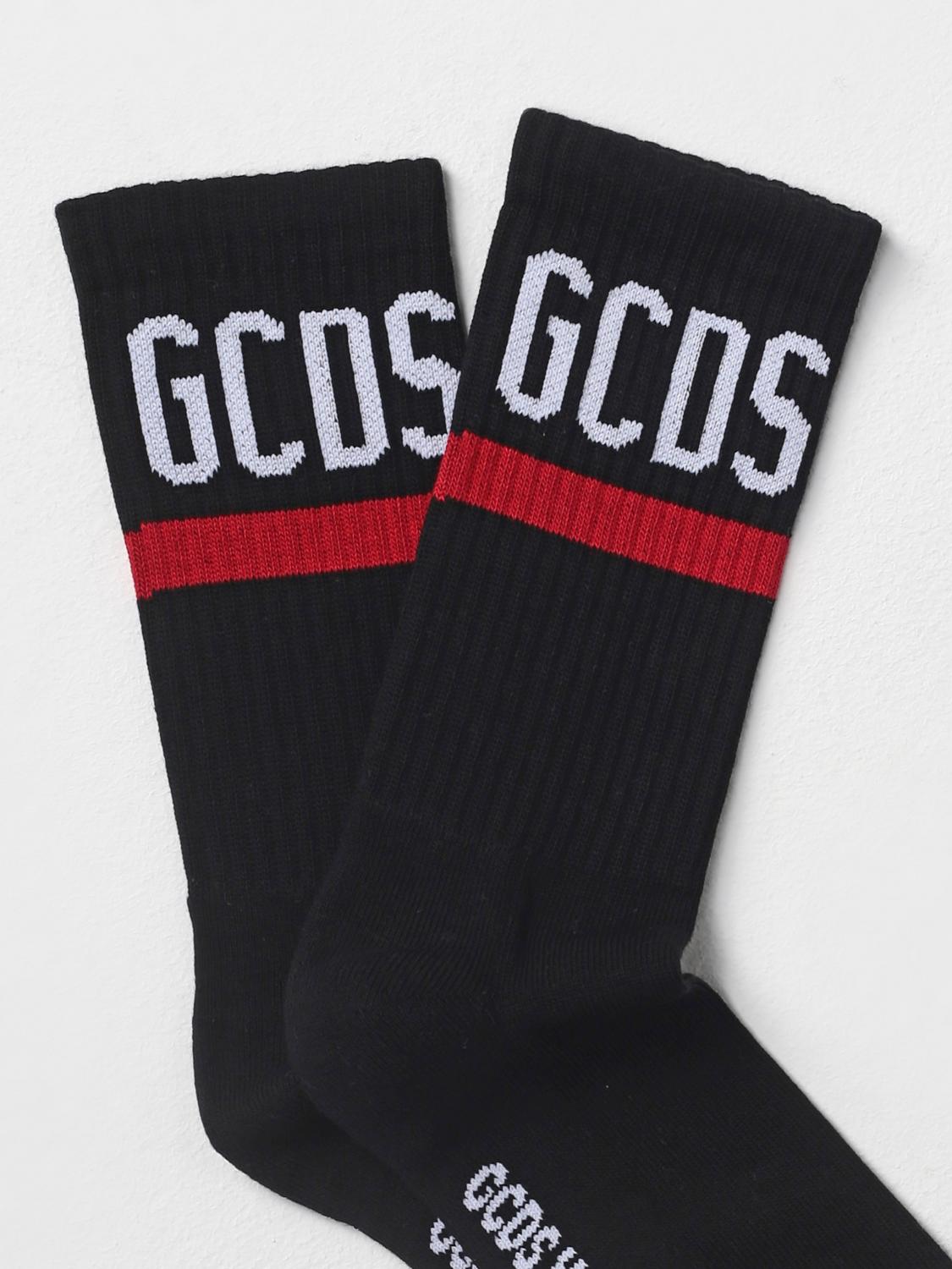 GCDS SOCKEN: Socken herren GCDS, Schwarz - Img 2