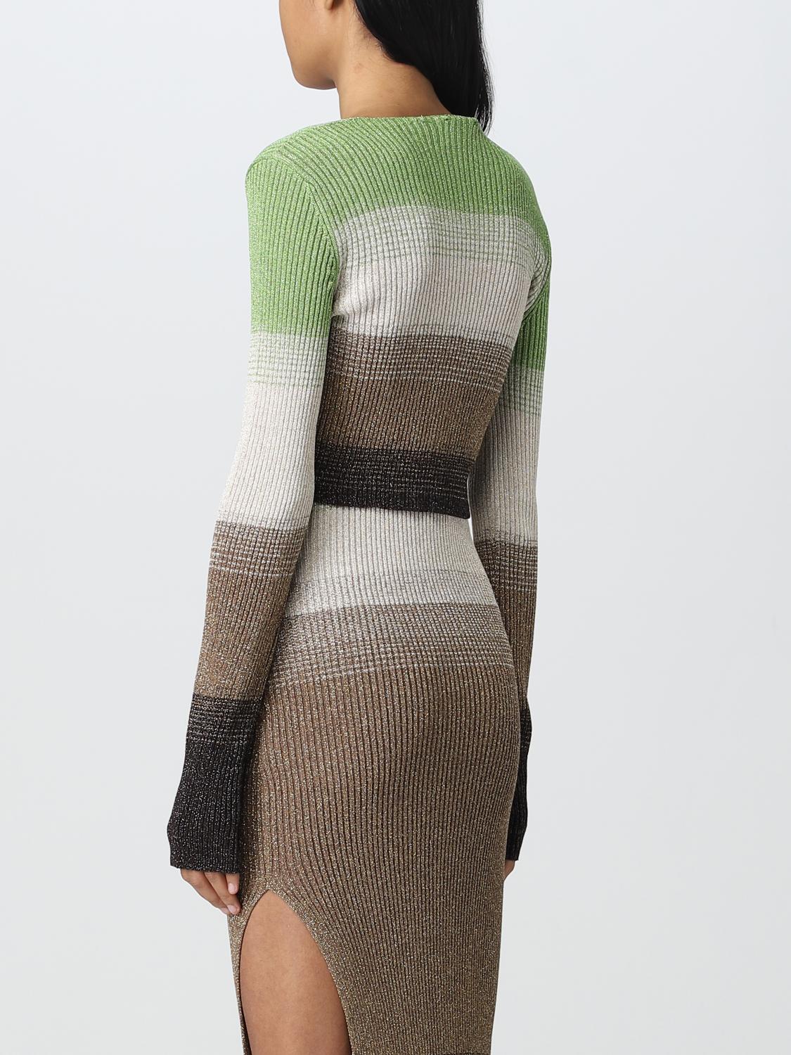 GCDS PULLOVER: Pullover damen GCDS, Grün - Img 3