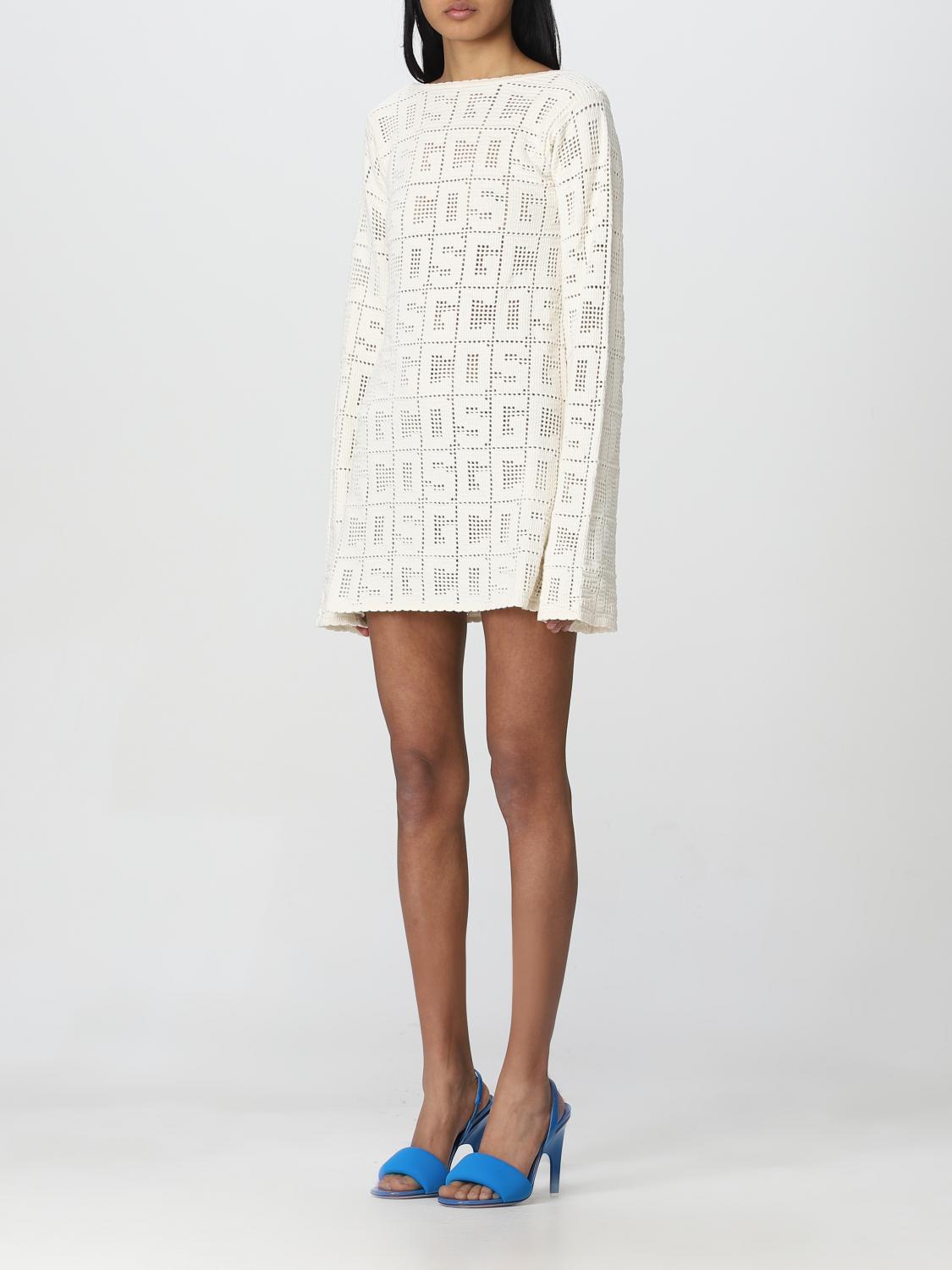 GCDS VESTIDO: Vestido mujer GCDS, Nata - Img 3