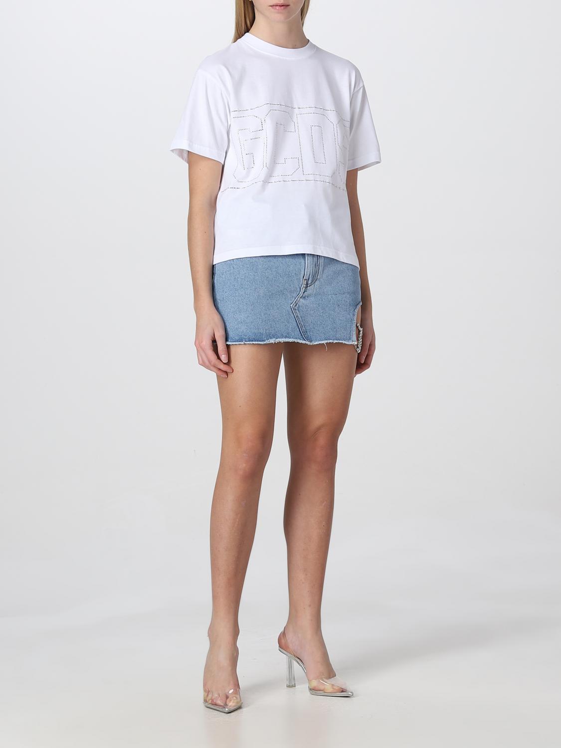 GCDS CAMISETA: Camiseta mujer GCDS, Blanco - Img 2
