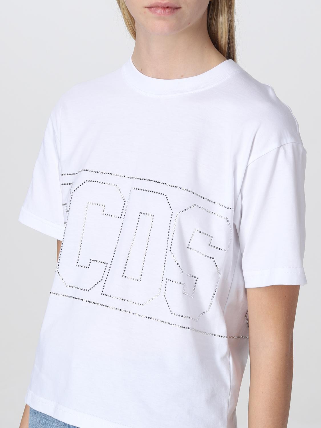 GCDS CAMISETA: Camiseta mujer GCDS, Blanco - Img 4