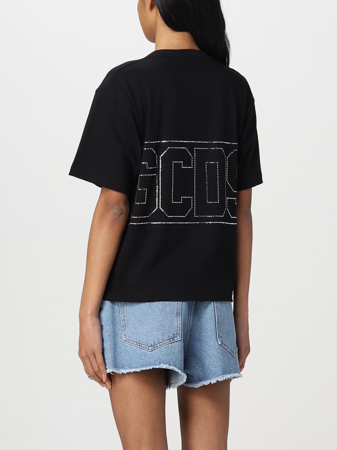 GCDS CAMISETA: Camiseta mujer GCDS, Negro - Img 3