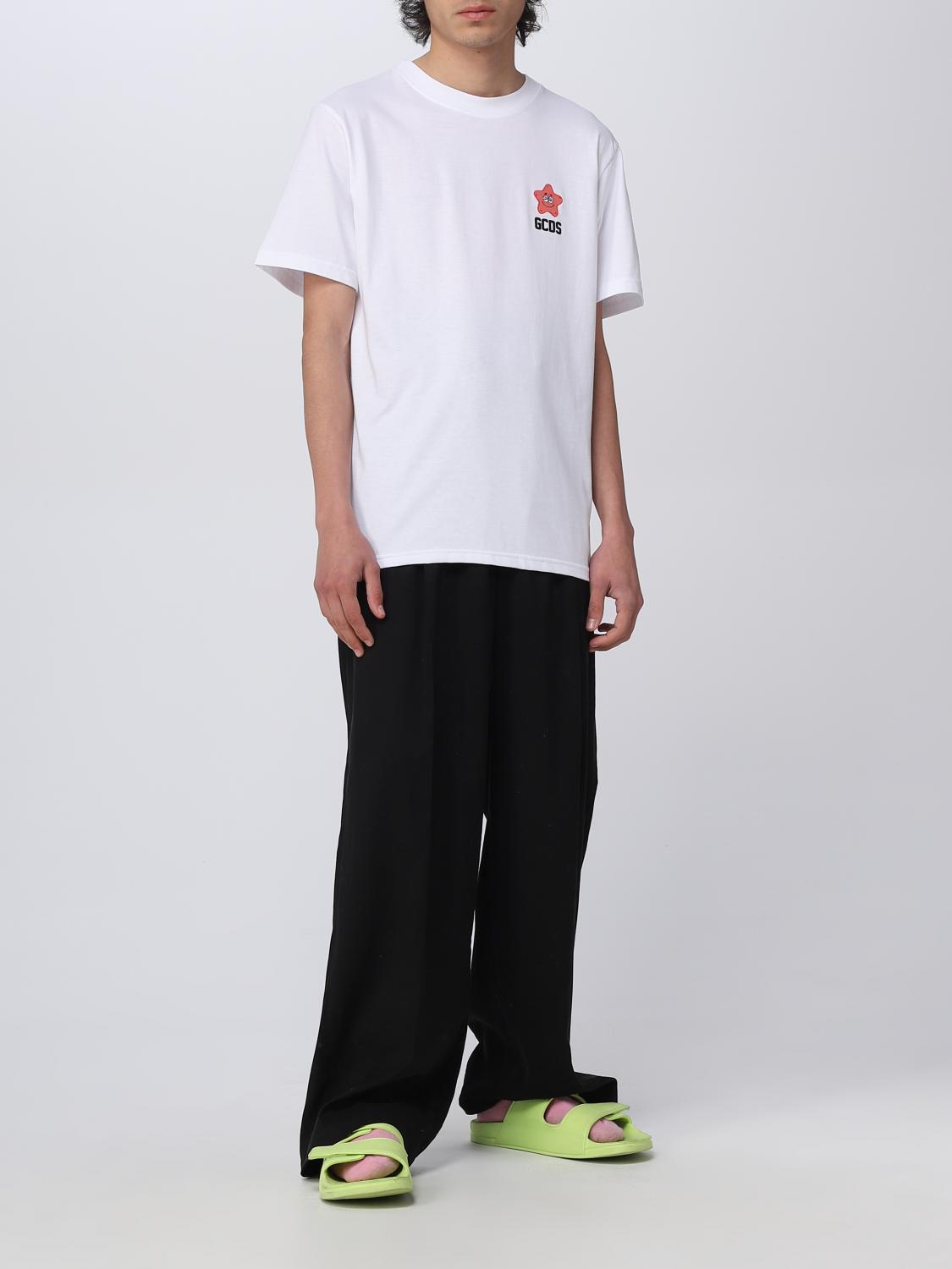 GCDS SHIRT: Shirt men GCDS, White - Img 2