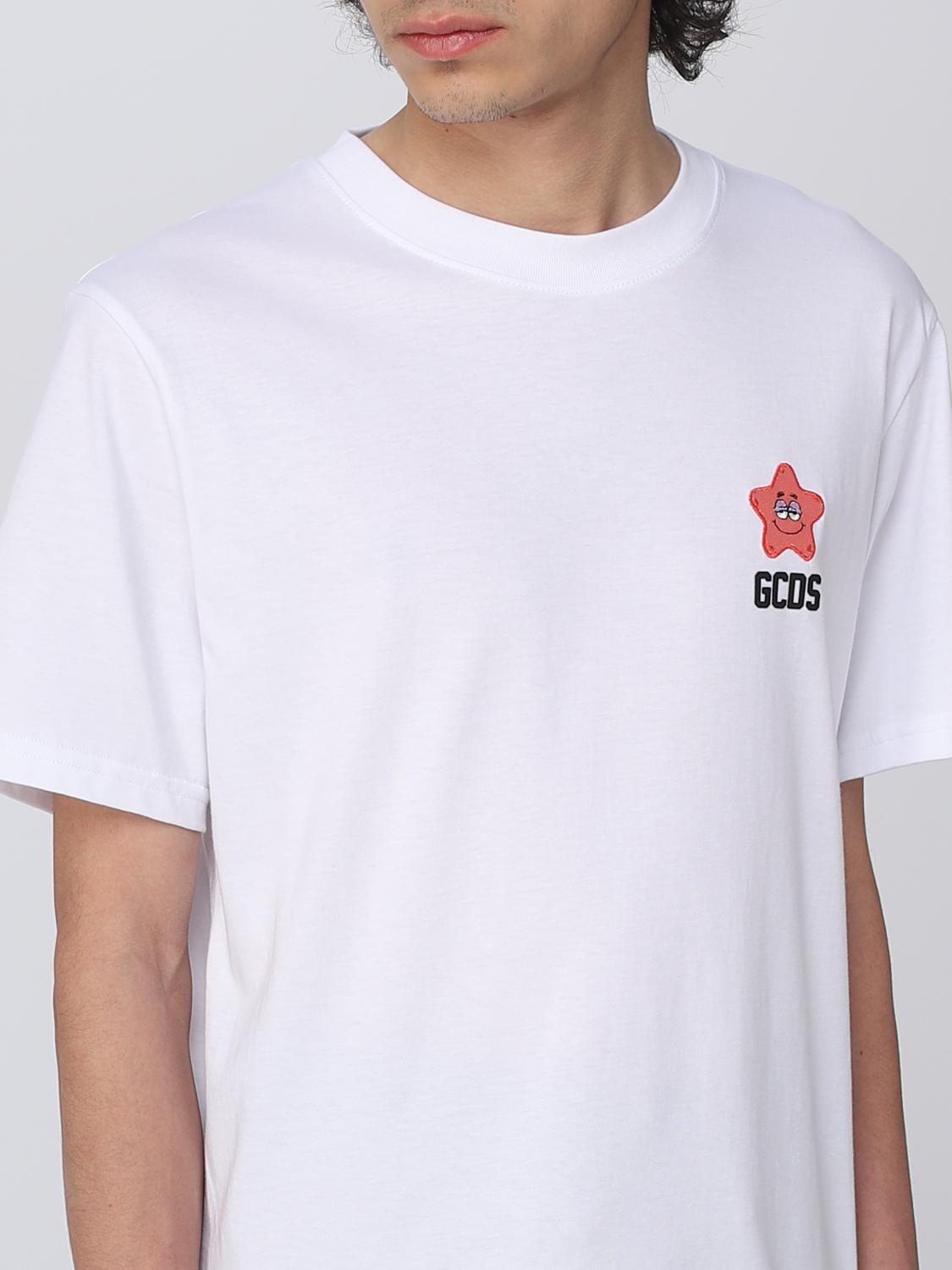 GCDS SHIRT: Shirt men GCDS, White - Img 4