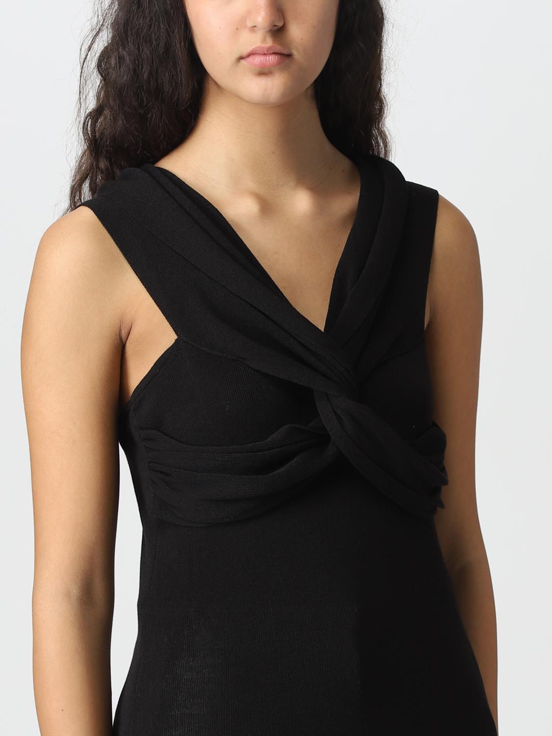 ACTITUDE TWINSET TOP: Top Actitude Twinset in misto viscosa, Nero - Img 3