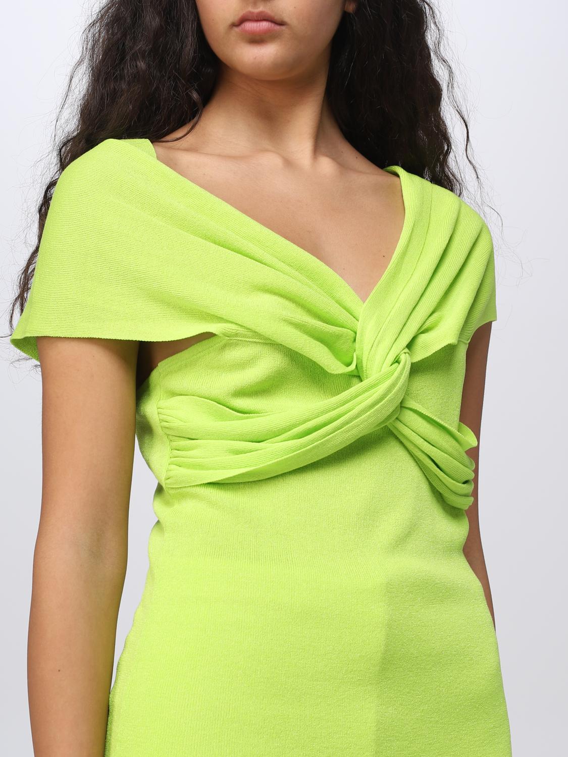 ACTITUDE TWINSET TOP: Top Actitude Twinset in misto viscosa, Lime - Img 3