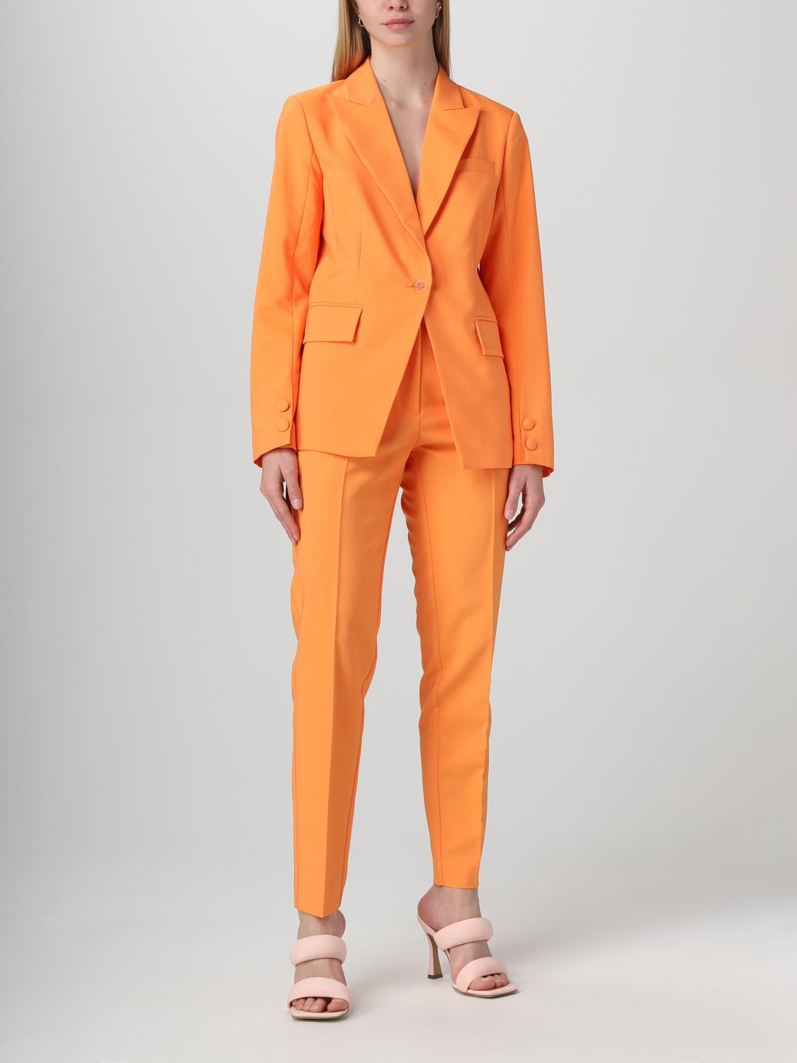 ACTITUDE TWINSET PANTALONES: Pantalón mujer Actitude Twinset, Naranja - Img 2