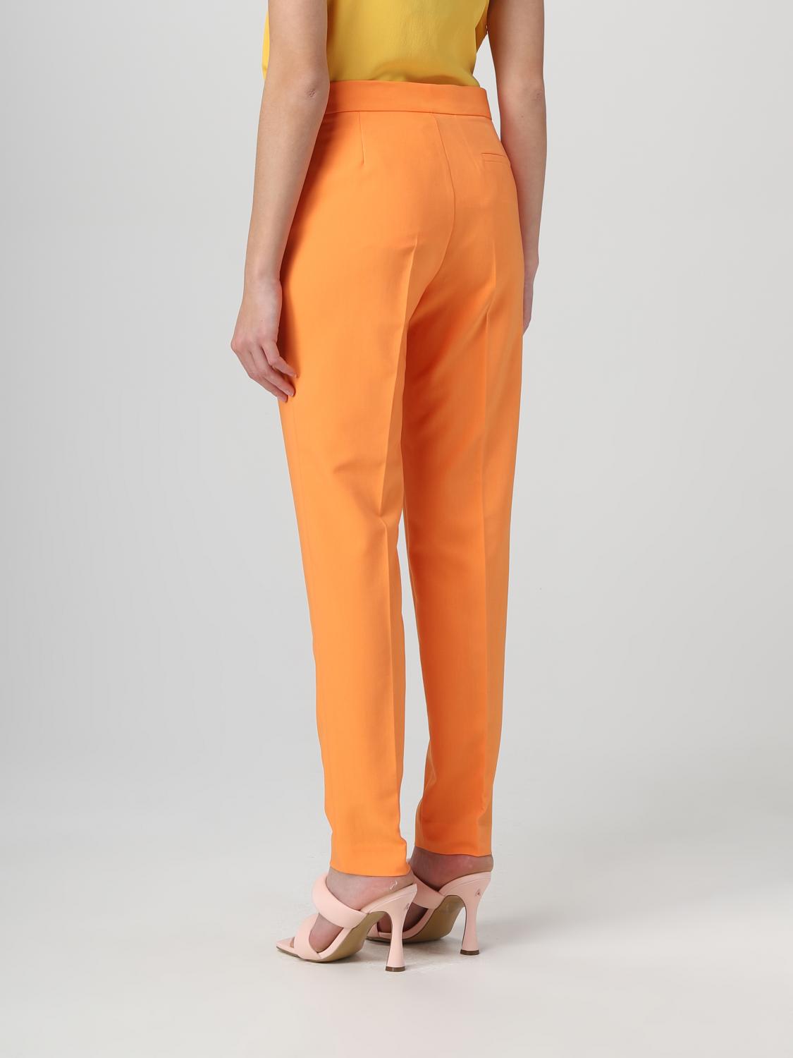 ACTITUDE TWINSET PANTALONES: Pantalón mujer Actitude Twinset, Naranja - Img 3