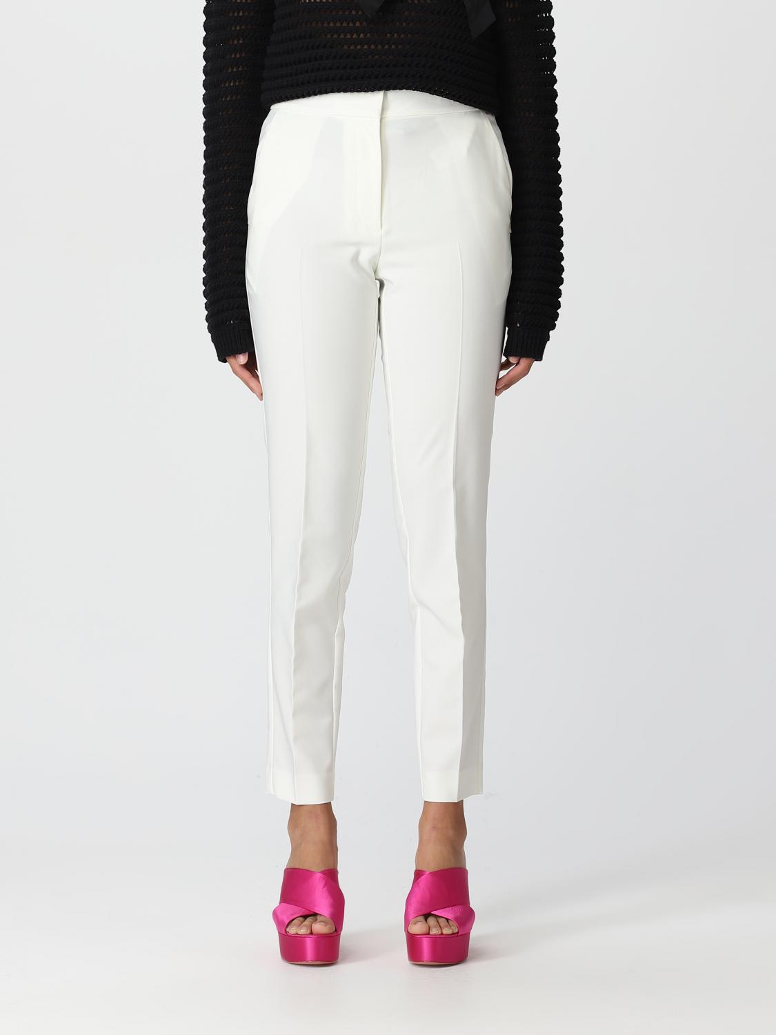 ACTITUDE TWINSET PANTALONES: Pantalón mujer Actitude Twinset, Perla - Img 1
